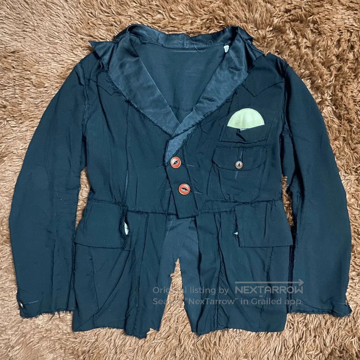 Takahiromiyashita The Soloist. Takahiromiyashita the Soloist 12SS Rider Jacket. Size US S / EU 44-46 / 1 - 1 Thumbnail