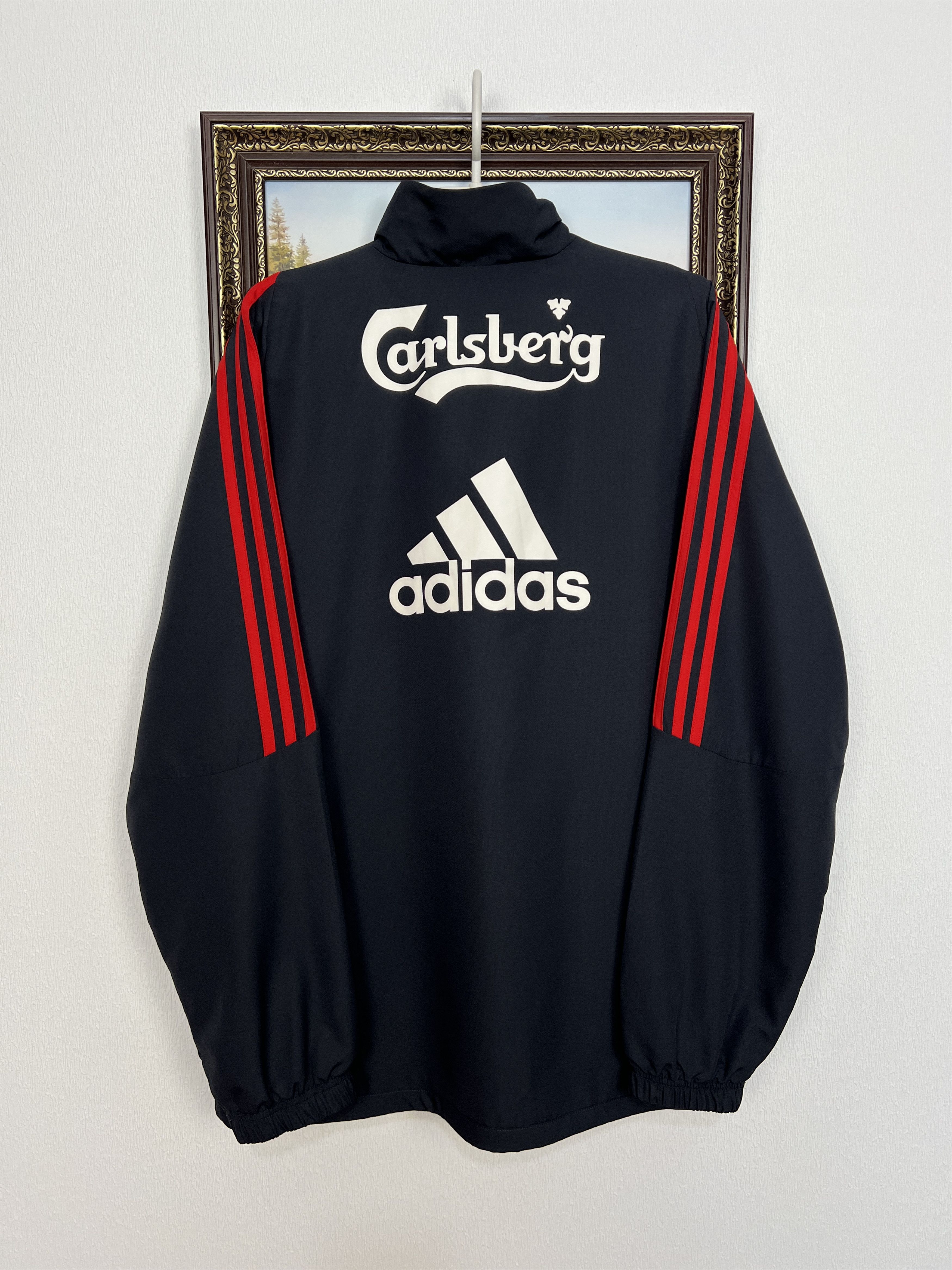 Adidas Liverpool Football Jacket Soccer Track Top Windbreaker Size US L / EU 52-54 / 3 - 9 Thumbnail