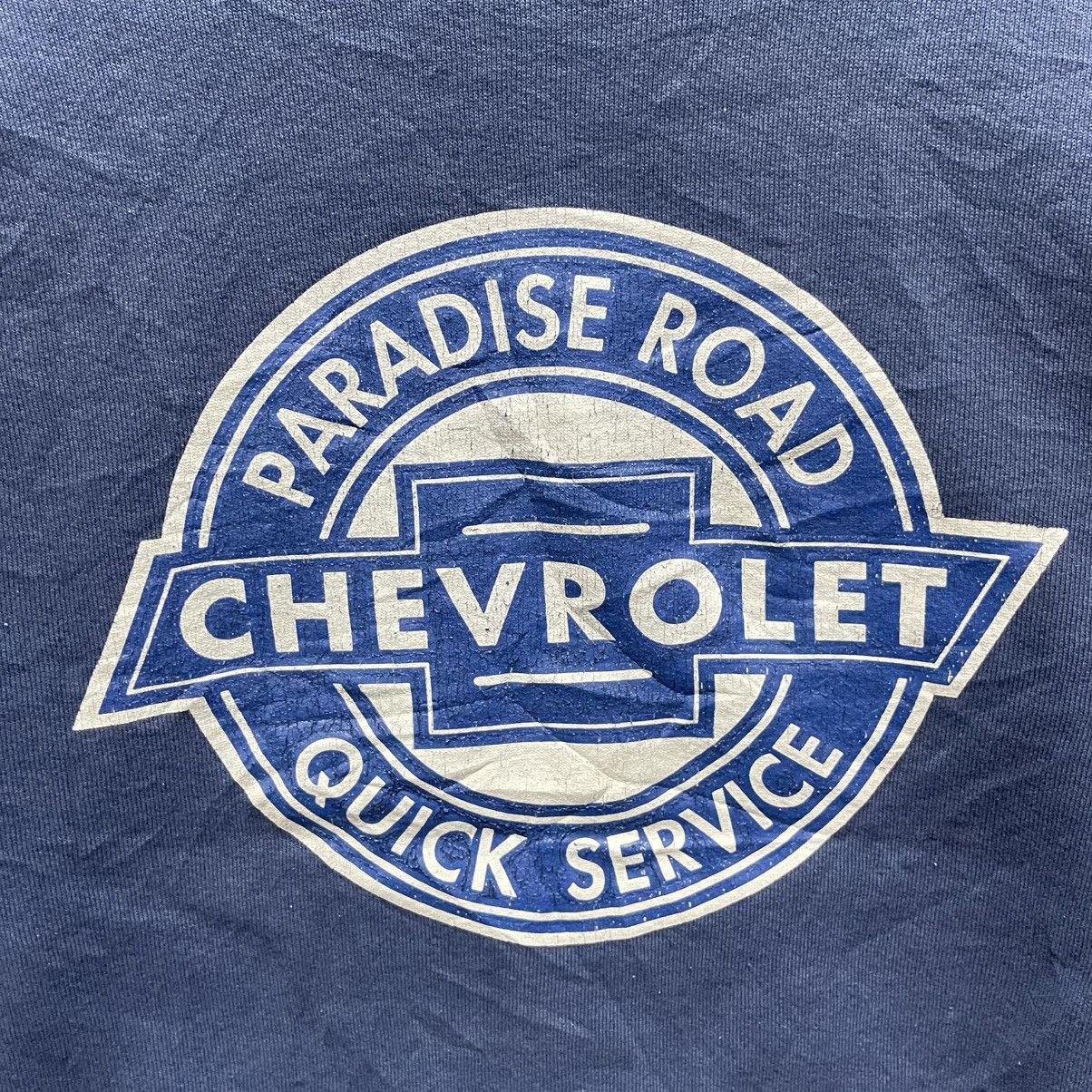 Fruit Of The Loom Vintage Chevrolet “Paradise Road Quick Service” Sweatshirt Size US M / EU 48-50 / 2 - 9 Thumbnail