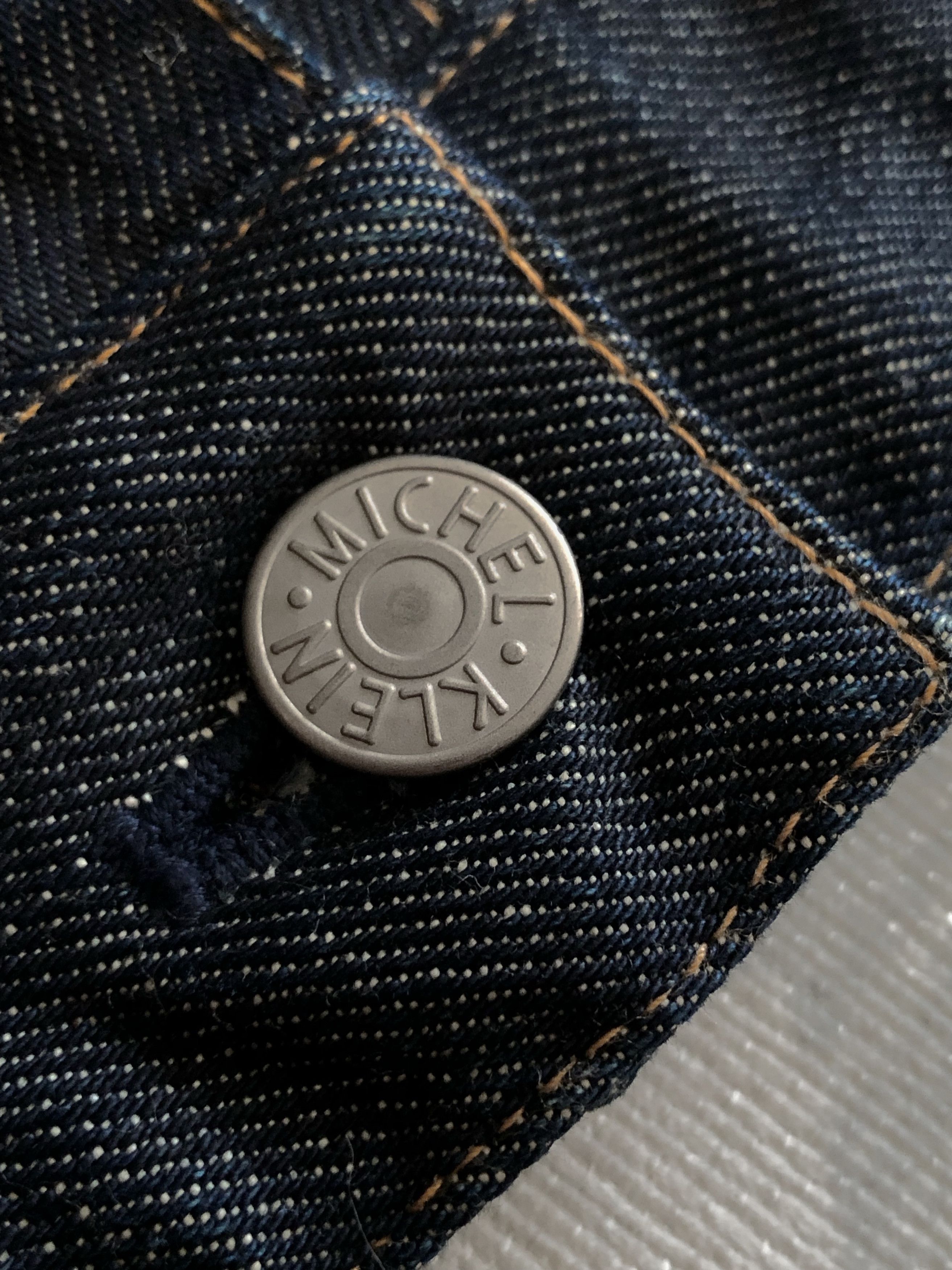 Michel Klein × Vintage VINTAGE MICHEL KLEIN DENIM JACKET Size S / US 4 / IT 40 - 7 Thumbnail