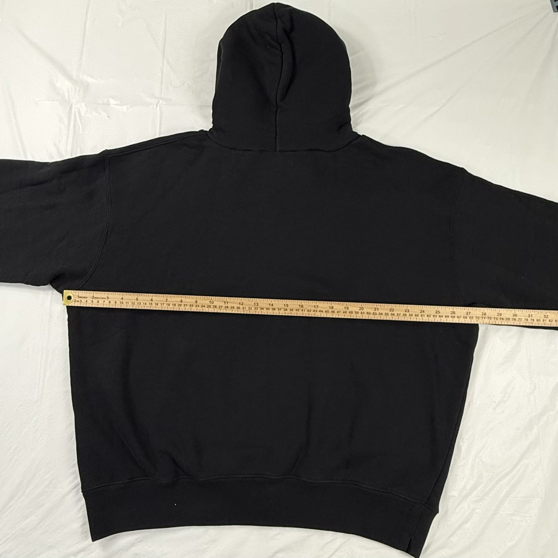 Off-White Off-White Black OFF Logo Organic Cotton Hoodie Mens Large Size US L / EU 52-54 / 3 - 3 Thumbnail