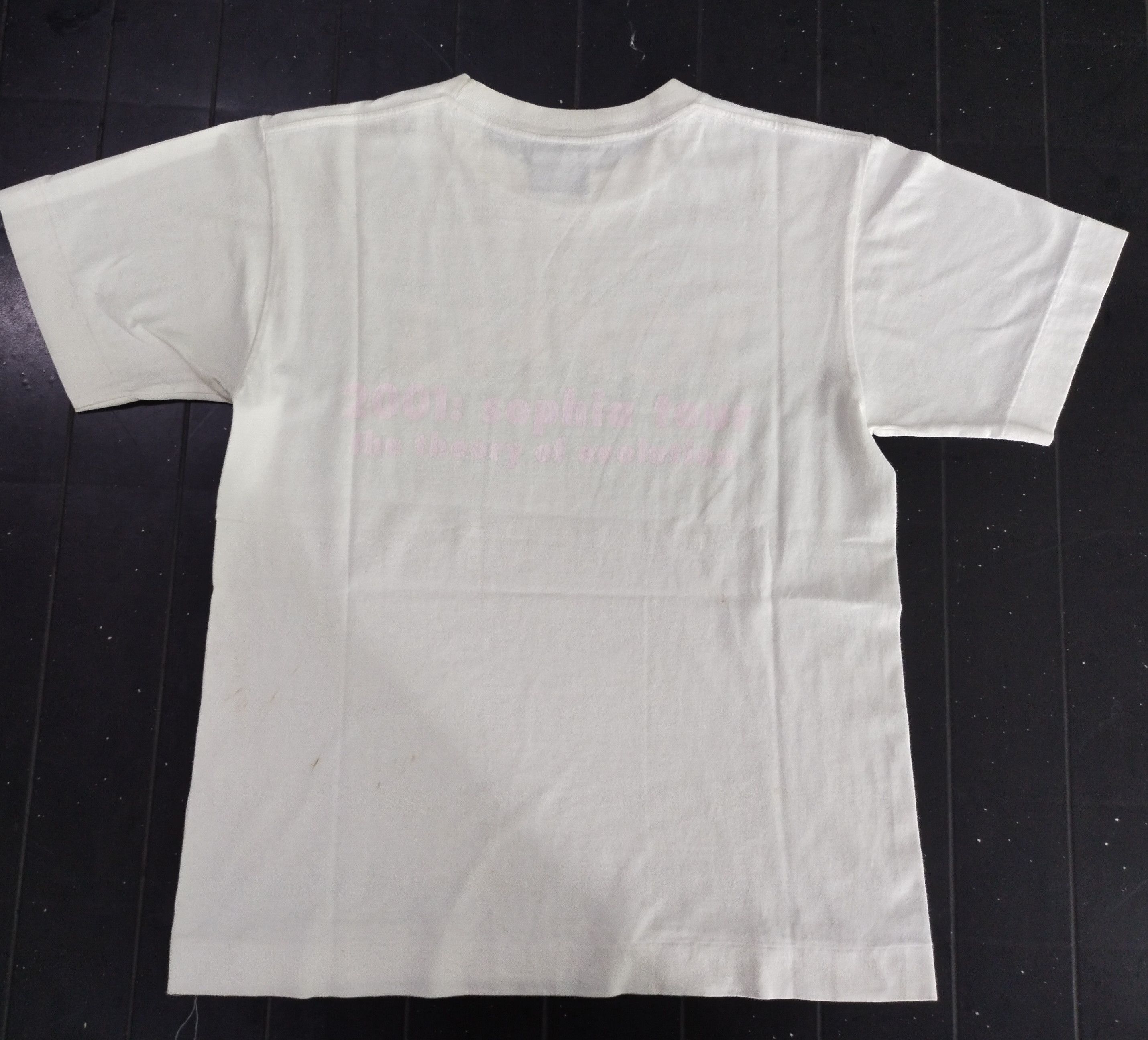 Bape Vintage Sophia Tour The Theory Of Evolution Tee Size US S / EU 44-46 / 1 - 8 Thumbnail