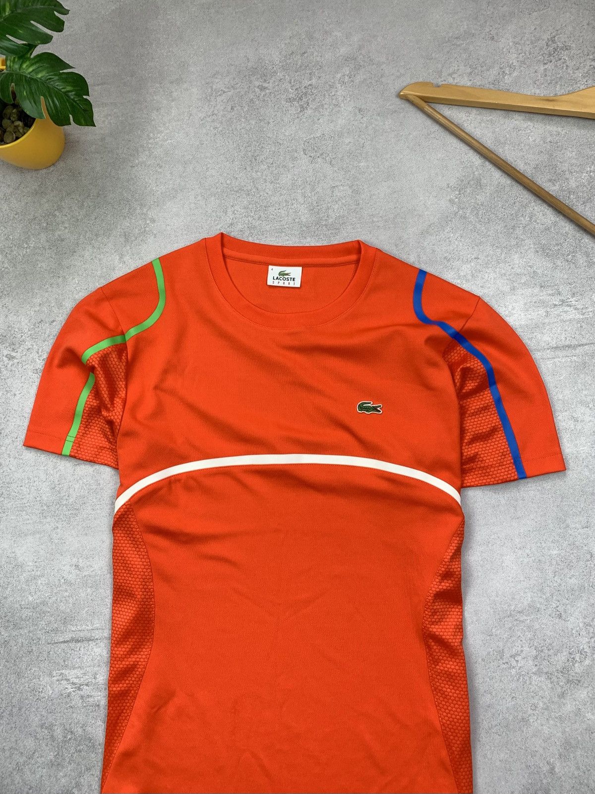 Lacoste Lacoste SPORT Vintage Rare T-Shirt UltraDRY Mens Size M Size US M / EU 48-50 / 2 - 2 Thumbnail