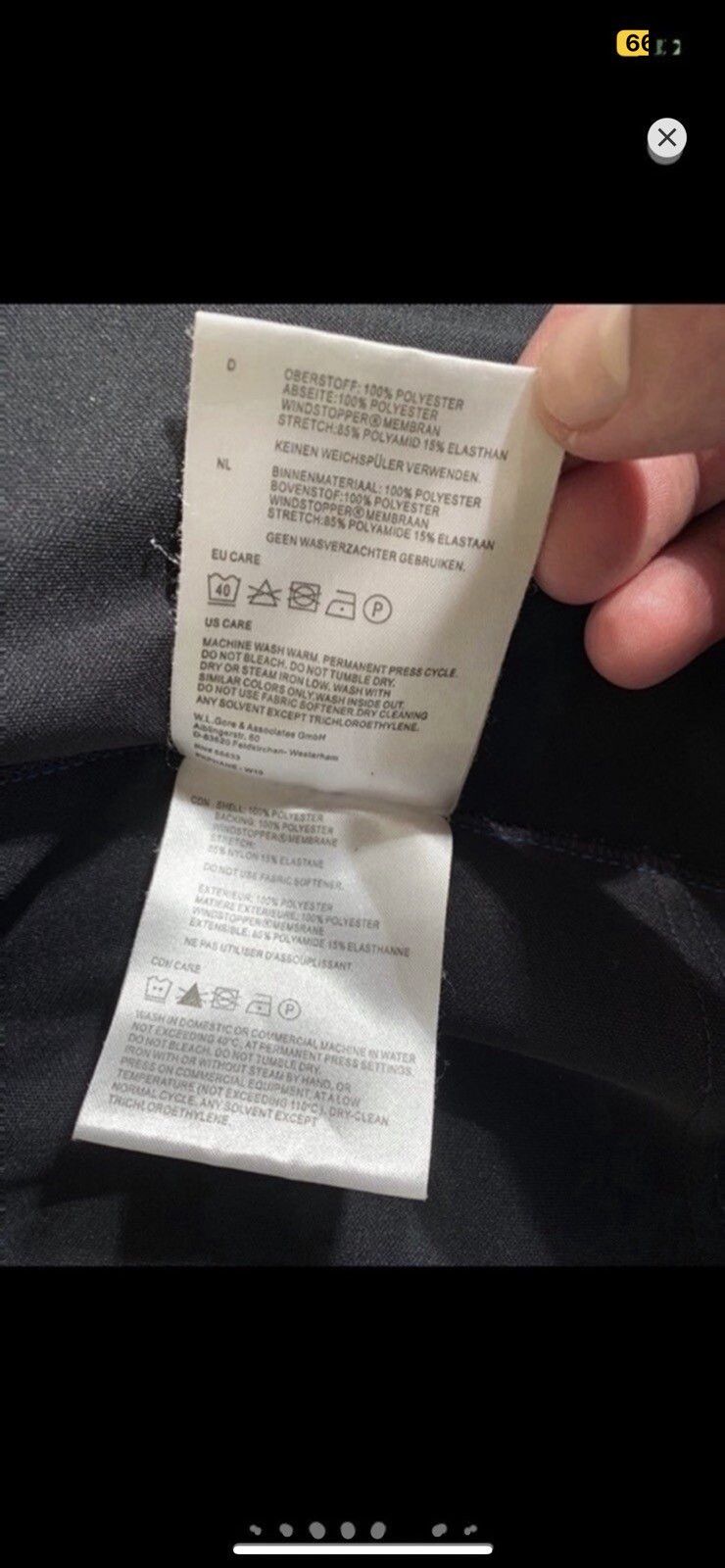 GOREWEAR ***FINAL DROP***RARE GORE BIKE WEAR TRANSFORMABLE JACKET L Size US L / EU 52-54 / 3 - 12 Thumbnail