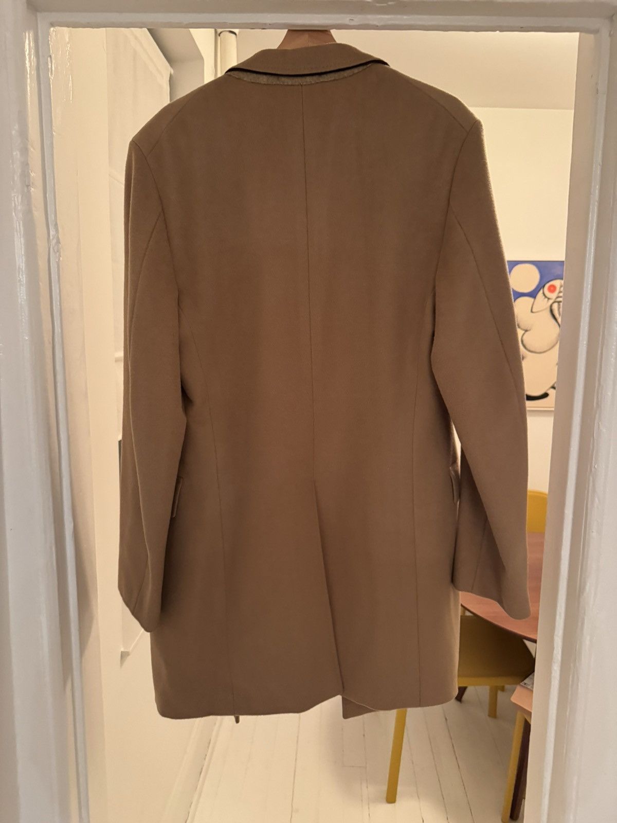Jil Sander Jil Sander Camel Wool & Camel Hair Overcoat Size US L / EU 52-54 / 3 - 8 Thumbnail