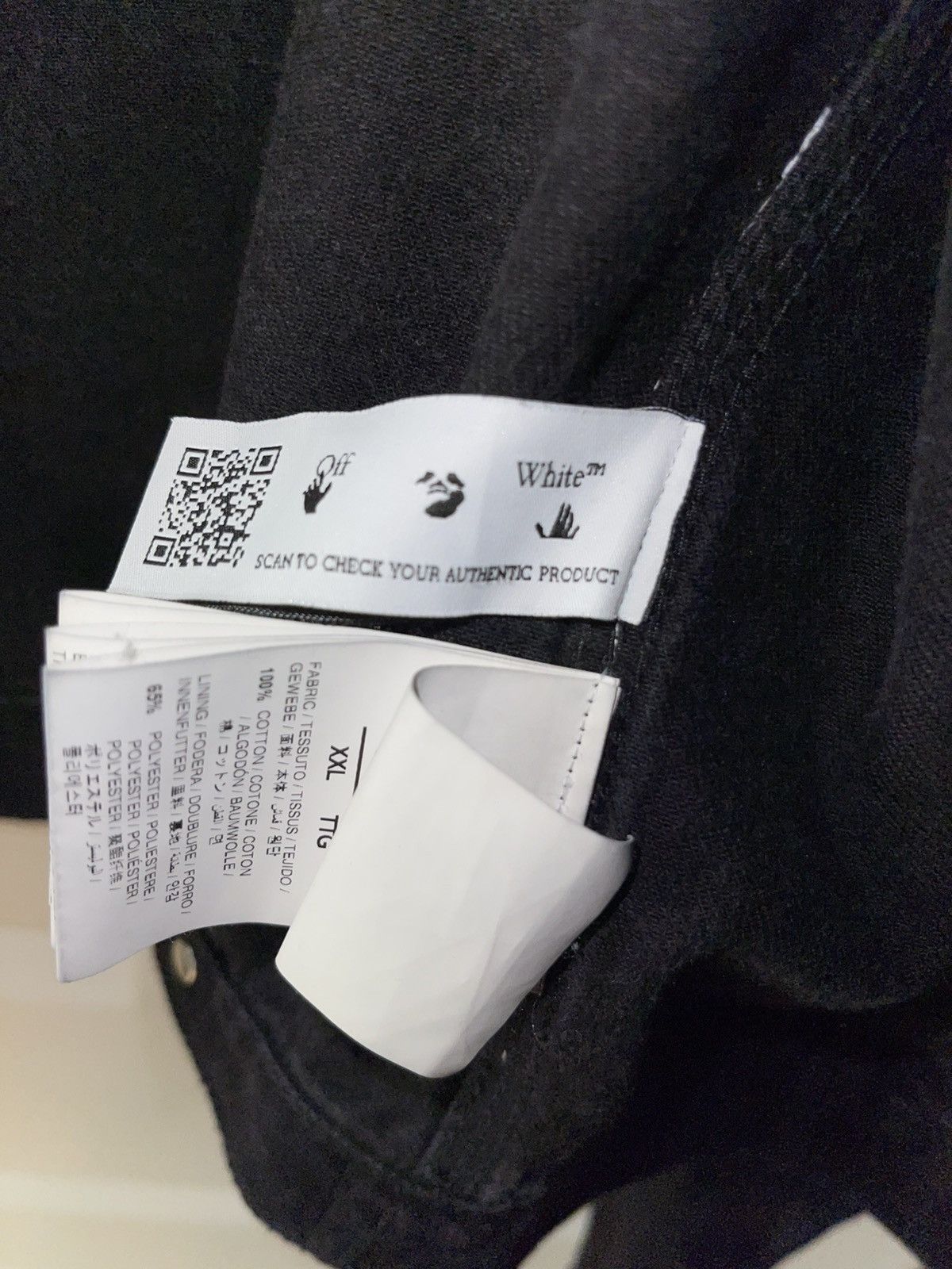 Off-White Off white Denim Jacket Size US XL / EU 56 / 4 - 4 Thumbnail