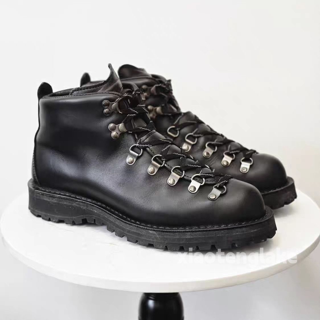 Vintage Unisex outdoor utility punk hiking mountain boots shoes Size US 5.5 / EU 38 - 3 Thumbnail