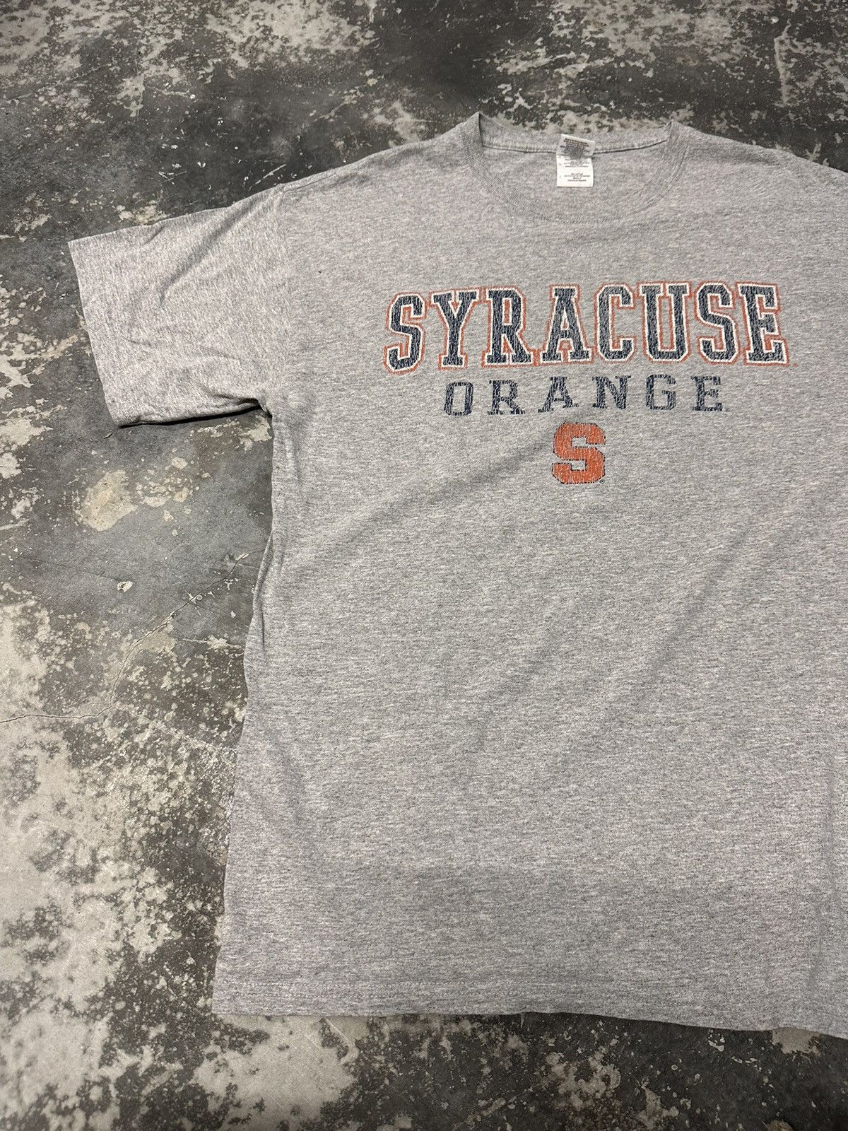 NCAA × Vintage Vintage Syracuse University T Shirt NCAA College Basketball Size US L / EU 52-54 / 3 - 3 Thumbnail