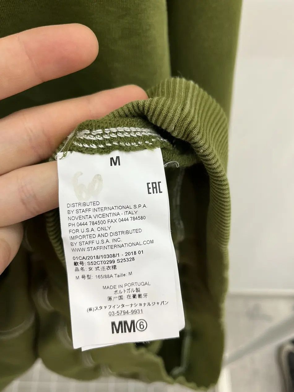 Maison Margiela MM6 by Maison Margiela Sweatshirt Maxi Dress Size M / US 6-8 / IT 42-44 - 4 Thumbnail