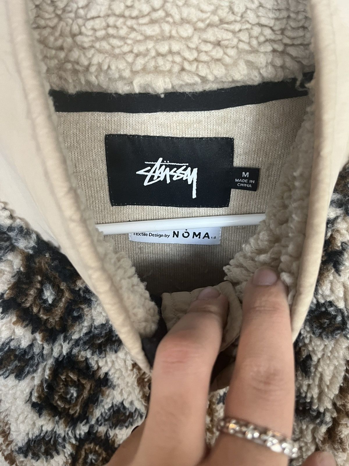 ヒロ】Stussy NOMA Lima Jacquard Sherpa ヒロ】Stussy NOMA Lima