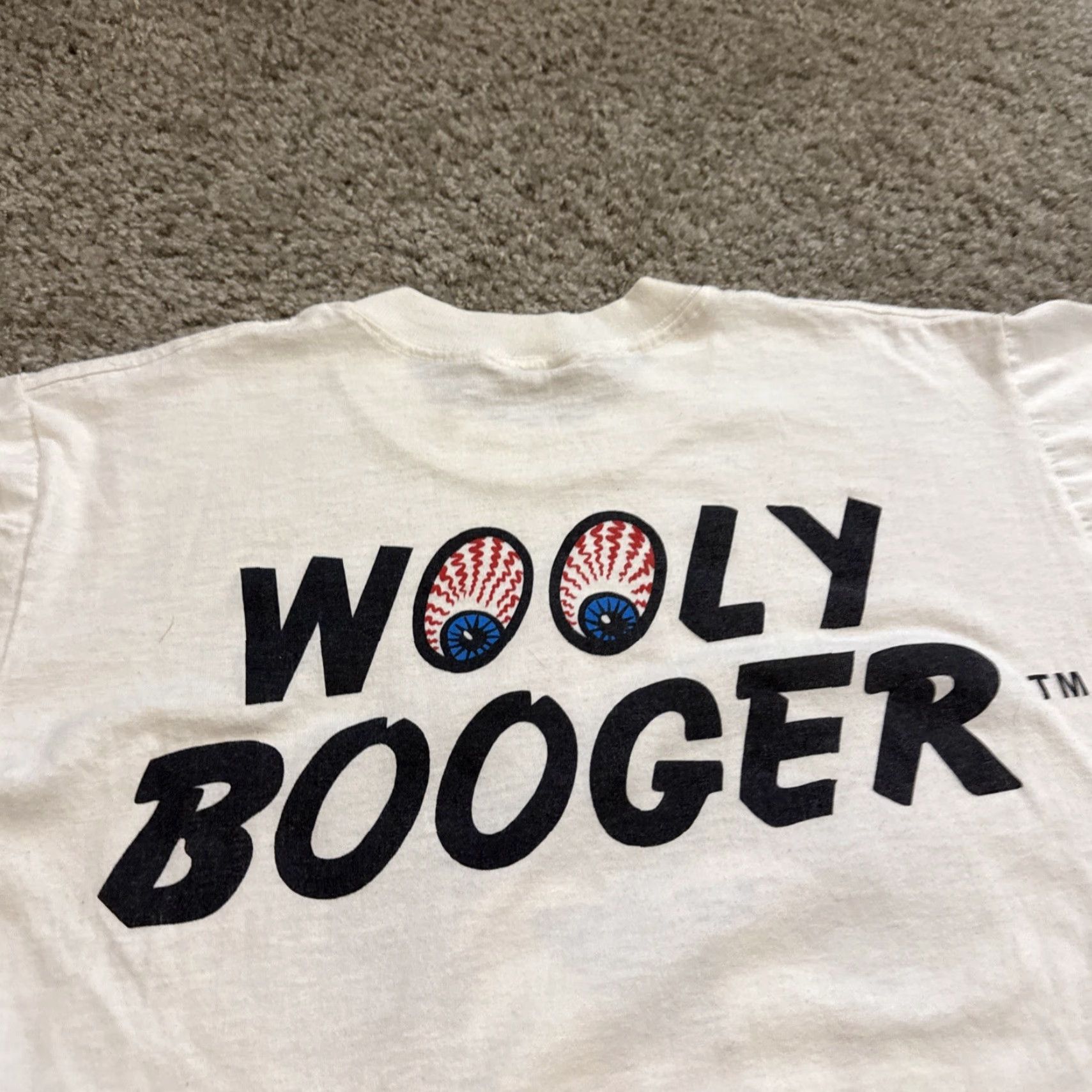 Vintage VINTAGE Wooly Booger 1988 Siesta Key Funny Beach Cartoon T-Shirt Medium Mens White Size US M / EU 48-50 / 2 - 8 Thumbnail