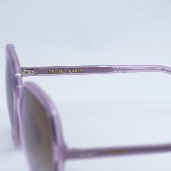 Celine 🕶️ New Celine CL40244U 78F Sunglasses - Shiny Opal Lilac Size ONE SIZE - 9 Thumbnail