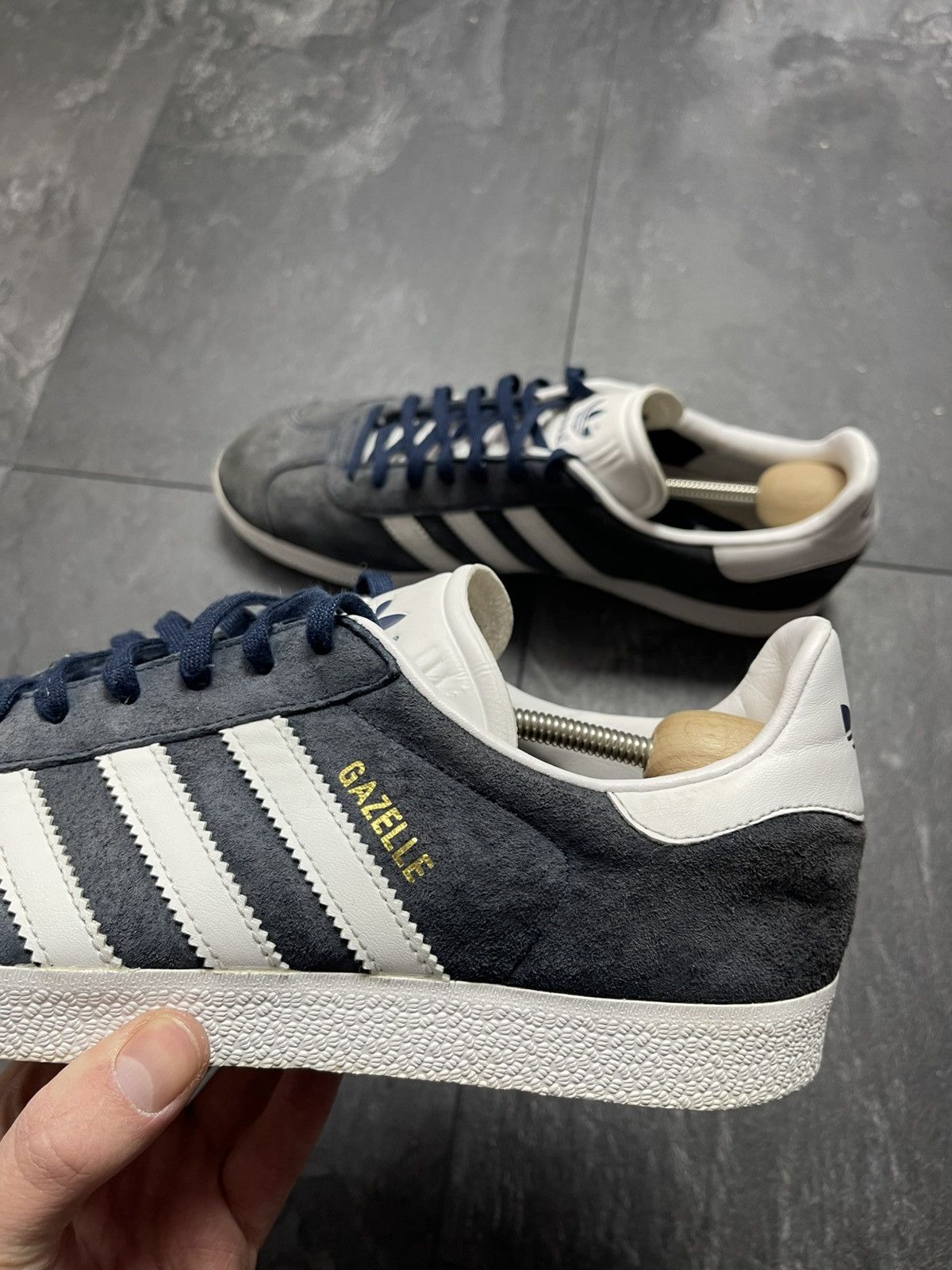 Adidas × Streetwear × Vintage Vintage adidas gazelle rare low top sneakers Size US 10 / EU 43 - 10 Thumbnail