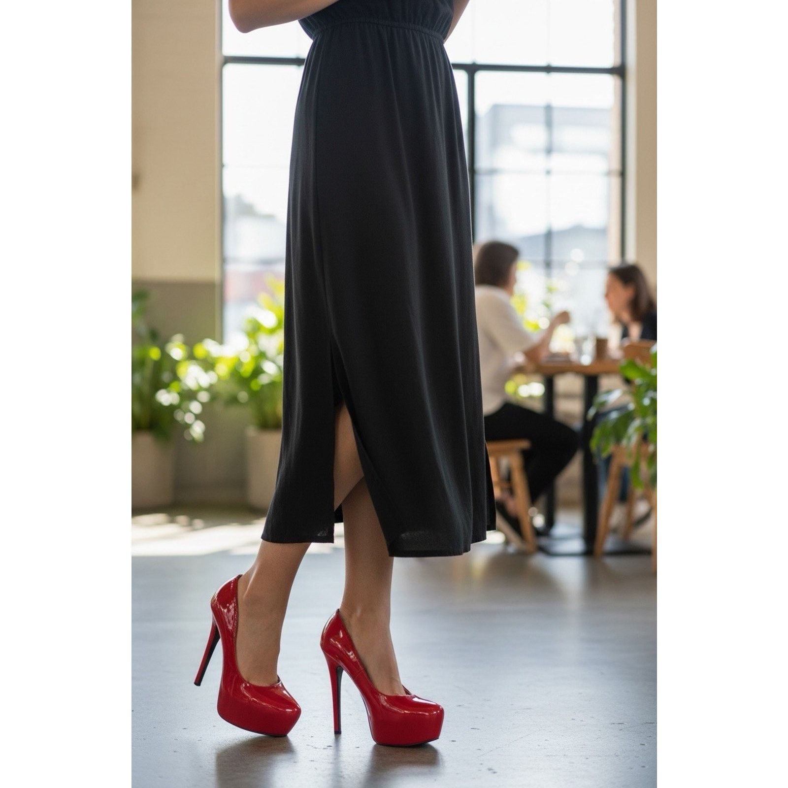 Chinese Laundry Chinese Laundry Red Patent Leather Platform Stiletto 8.5 Size US 8.5 / IT 38.5 - 10 Thumbnail