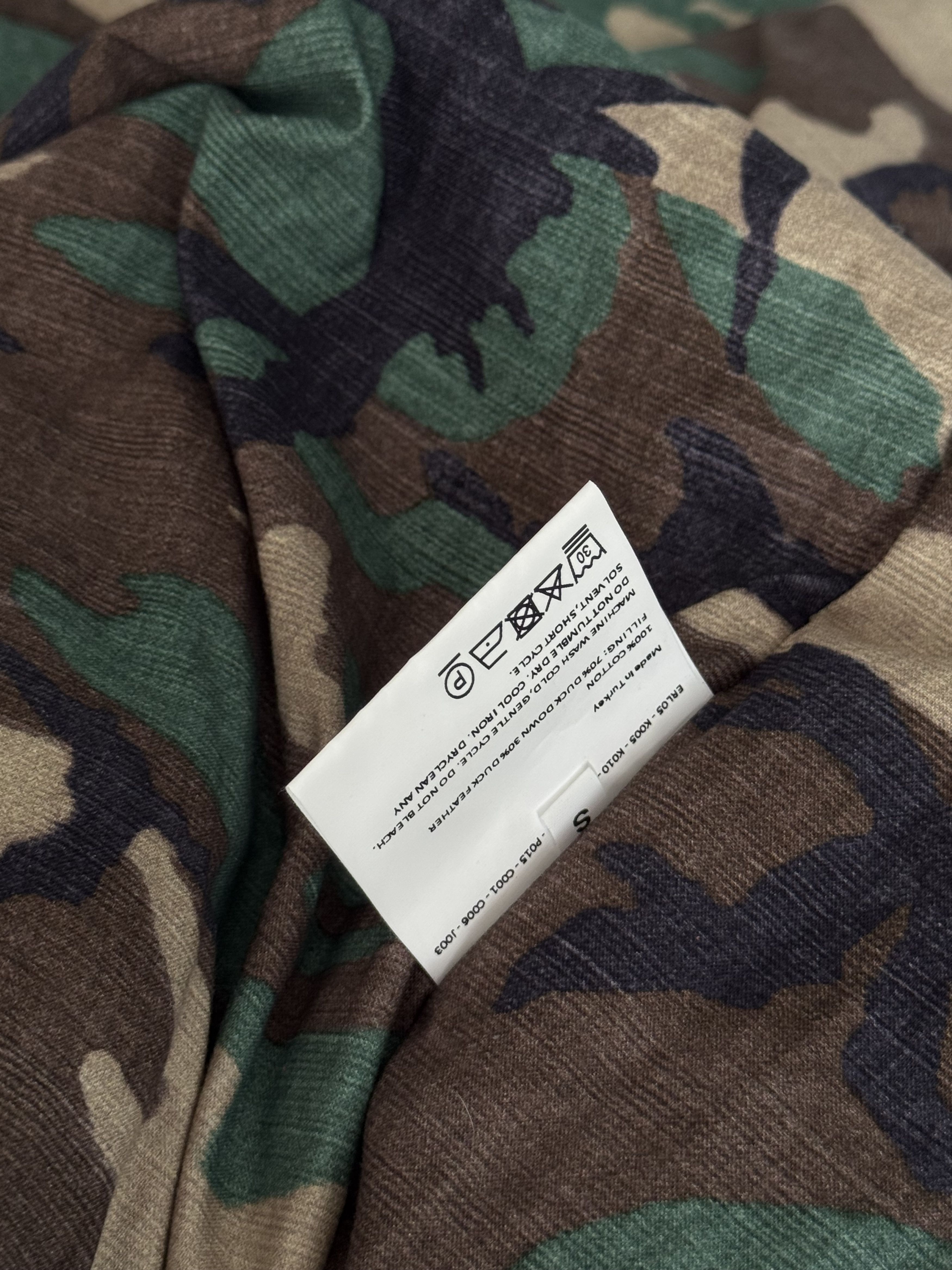 ERL ERL Camouflage Quilted Down Jacket | Size S Size US S / EU 44-46 / 1 - 11 Thumbnail