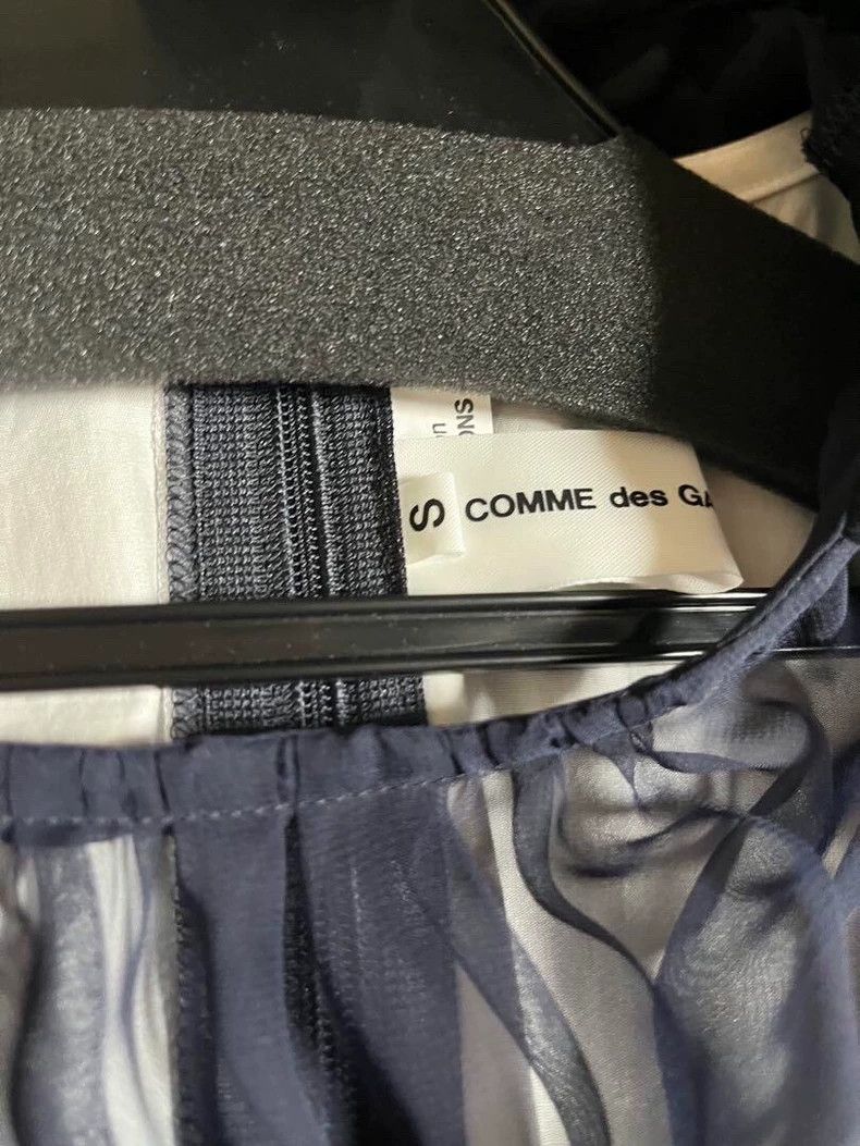 Other Comme des Garcons Blue tulle dress long skirt Size S / US 4 / IT 40 - 6 Thumbnail