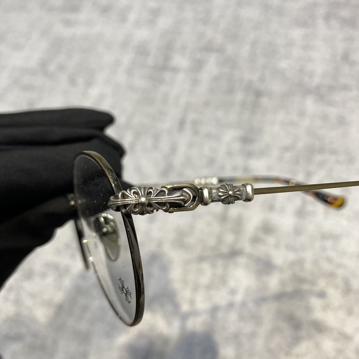 Chrome Hearts CHROME HEARTS BUBBA-A Antique Gold/ Plastic Size ONE SIZE - 8 Thumbnail