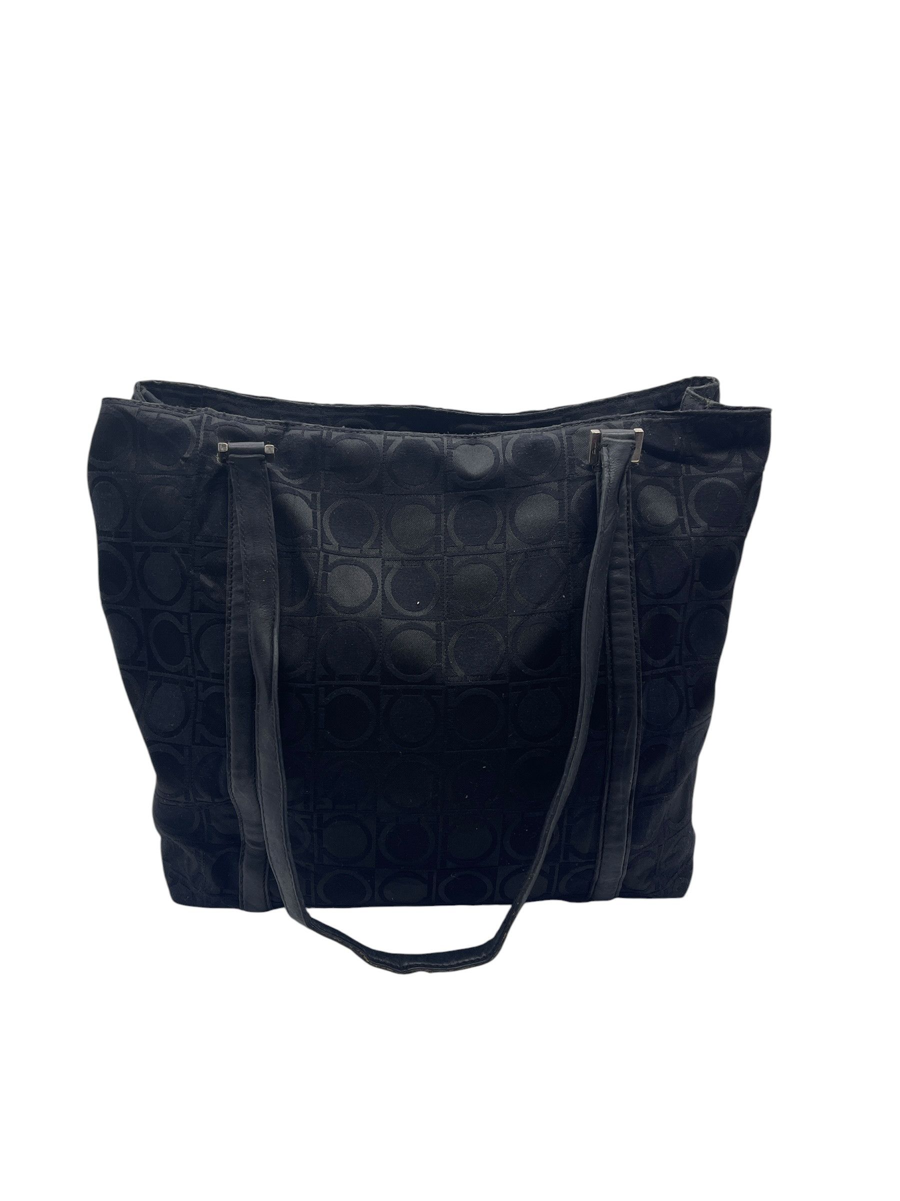Salvatore Ferragamo Vintage Salvatore Ferragamo Gancini Monogram Nylon Tote Bag Size ONE SIZE - 3 Thumbnail