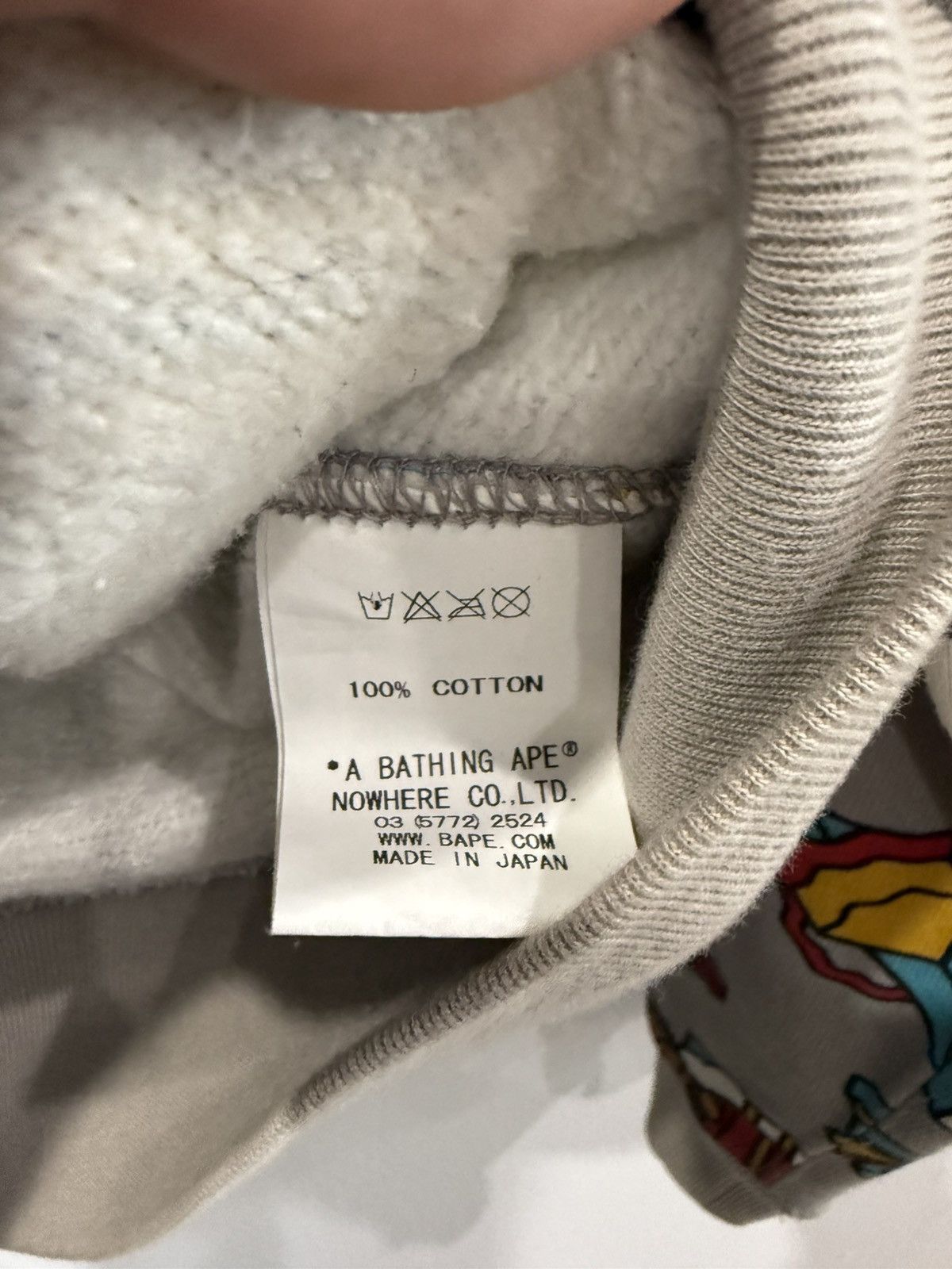 Bape Baby Milo All Over Print Full Zip Up Hoodie Size US M / EU 48-50 / 2 - 7 Thumbnail