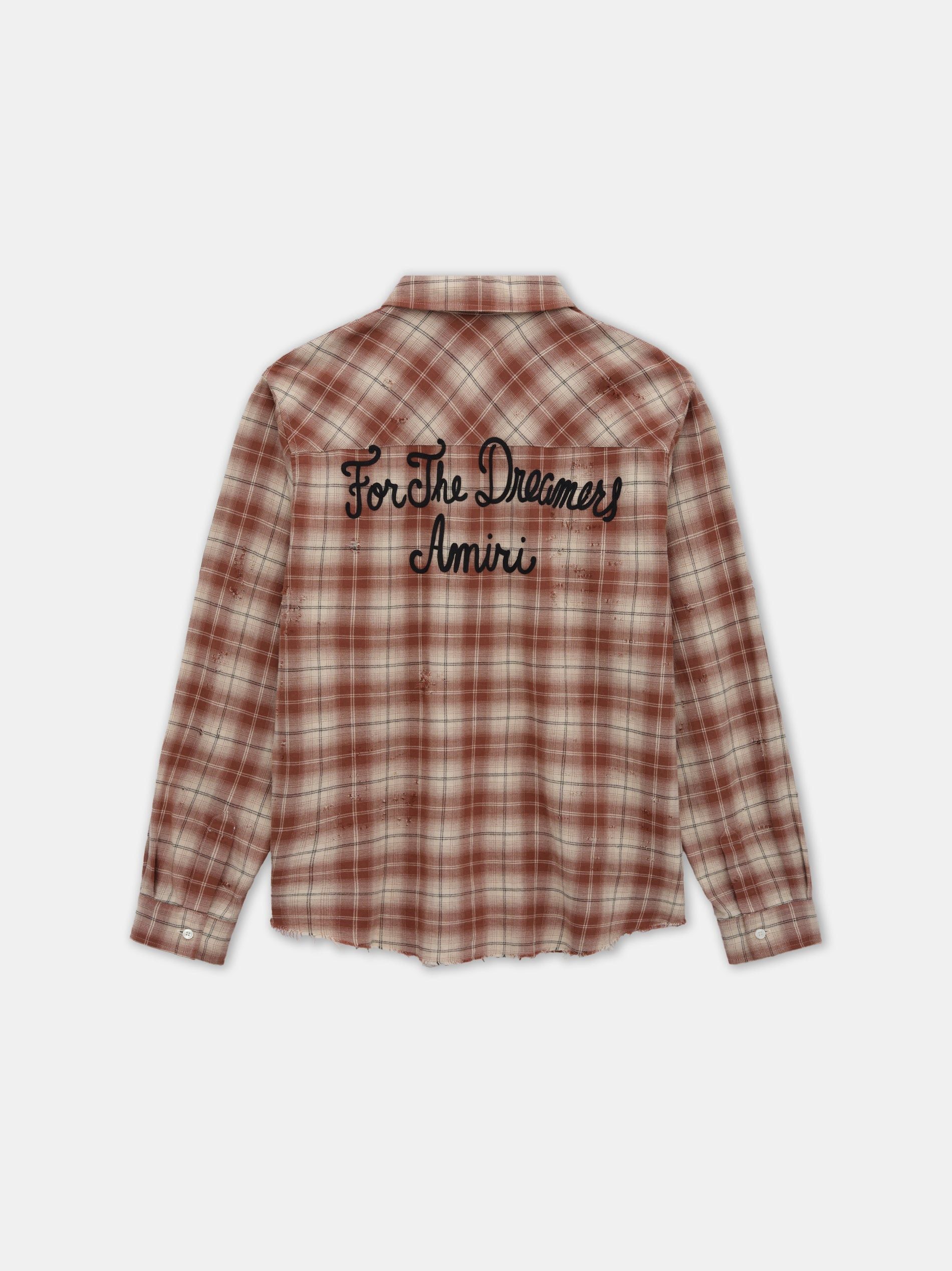 Amiri o1orln1125 Shotgun Flannel Shirt in Multicolor Size US L / EU 52-54 / 3 - 2 Thumbnail