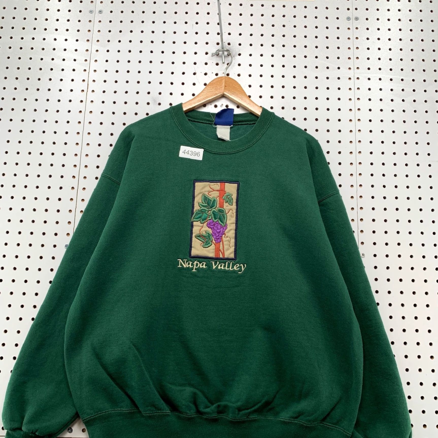 Vintage VINTAGE Oarsman Sweatshirt Crewneck Mens XL Green Embroidered Vineyard Made USA 90s Style Mens Sweatshirt Size US XL / EU 56 / 4 - 2 Thumbnail