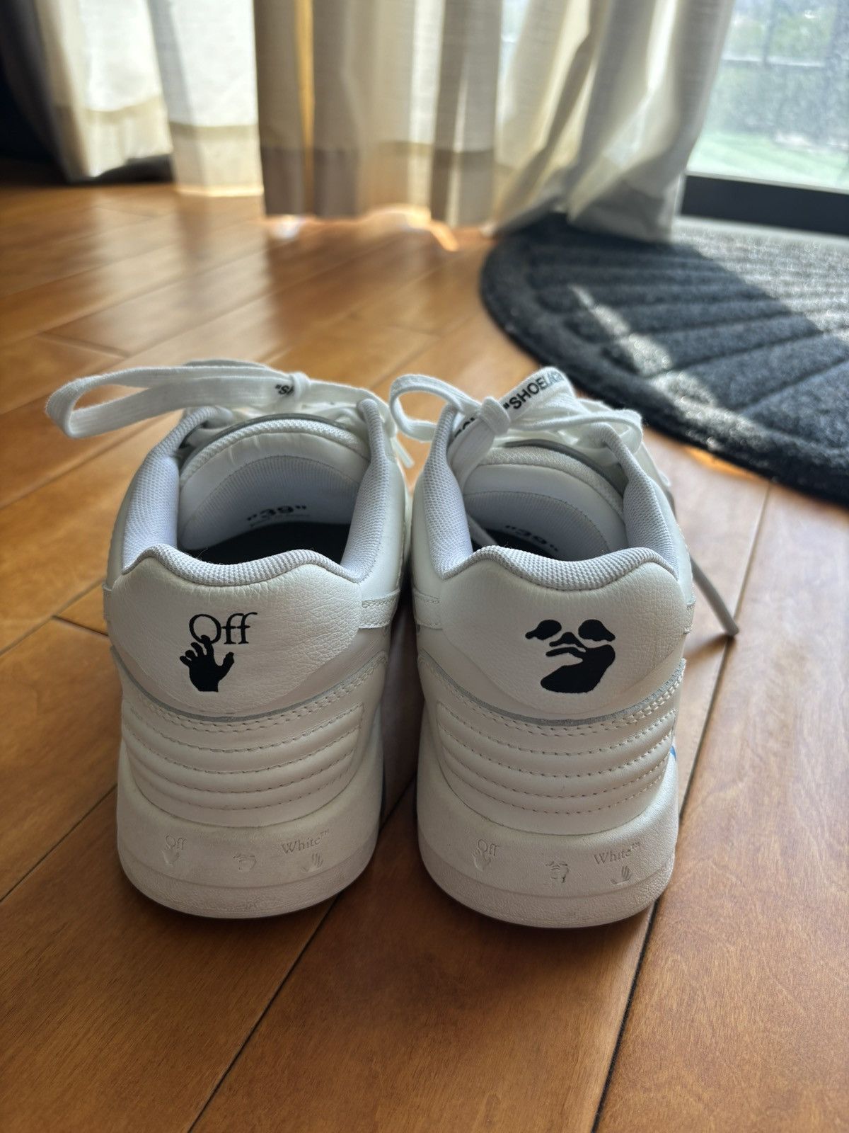 Off-White Off-White Out Of Office “For Walking” Sneaker Size US 8.5 / IT 38.5 - 3 Thumbnail