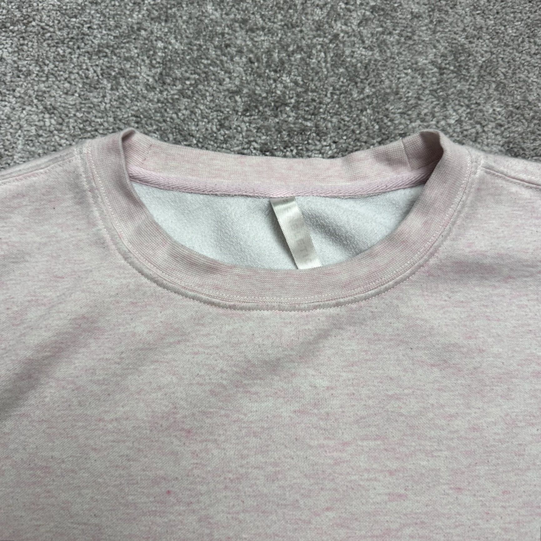 Fabletics Fabletics Womens Crew Neck Pullover Sweatshirt Small Pink Casual Lounge Activewear Size S / US 4 / IT 40 - 3 Thumbnail