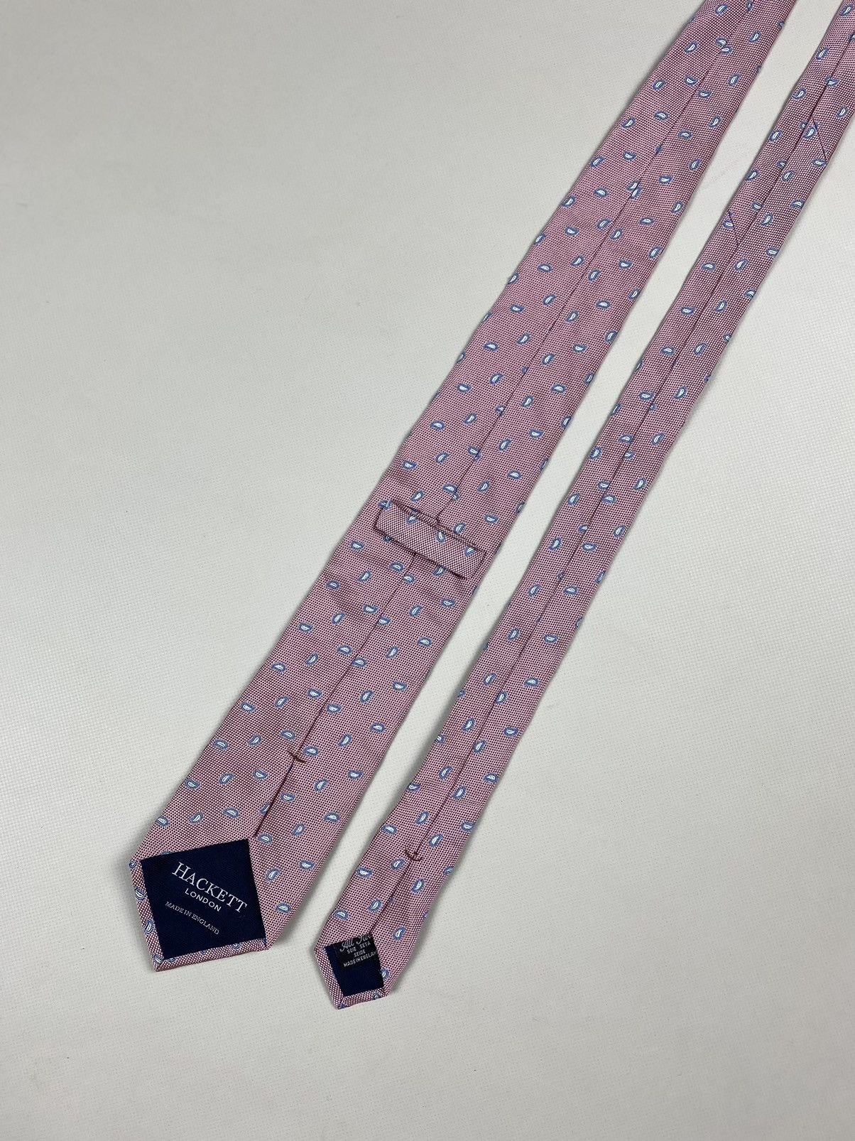 Hackett Hackett London Silk Patterned Tie Size ONE SIZE - 10 Thumbnail