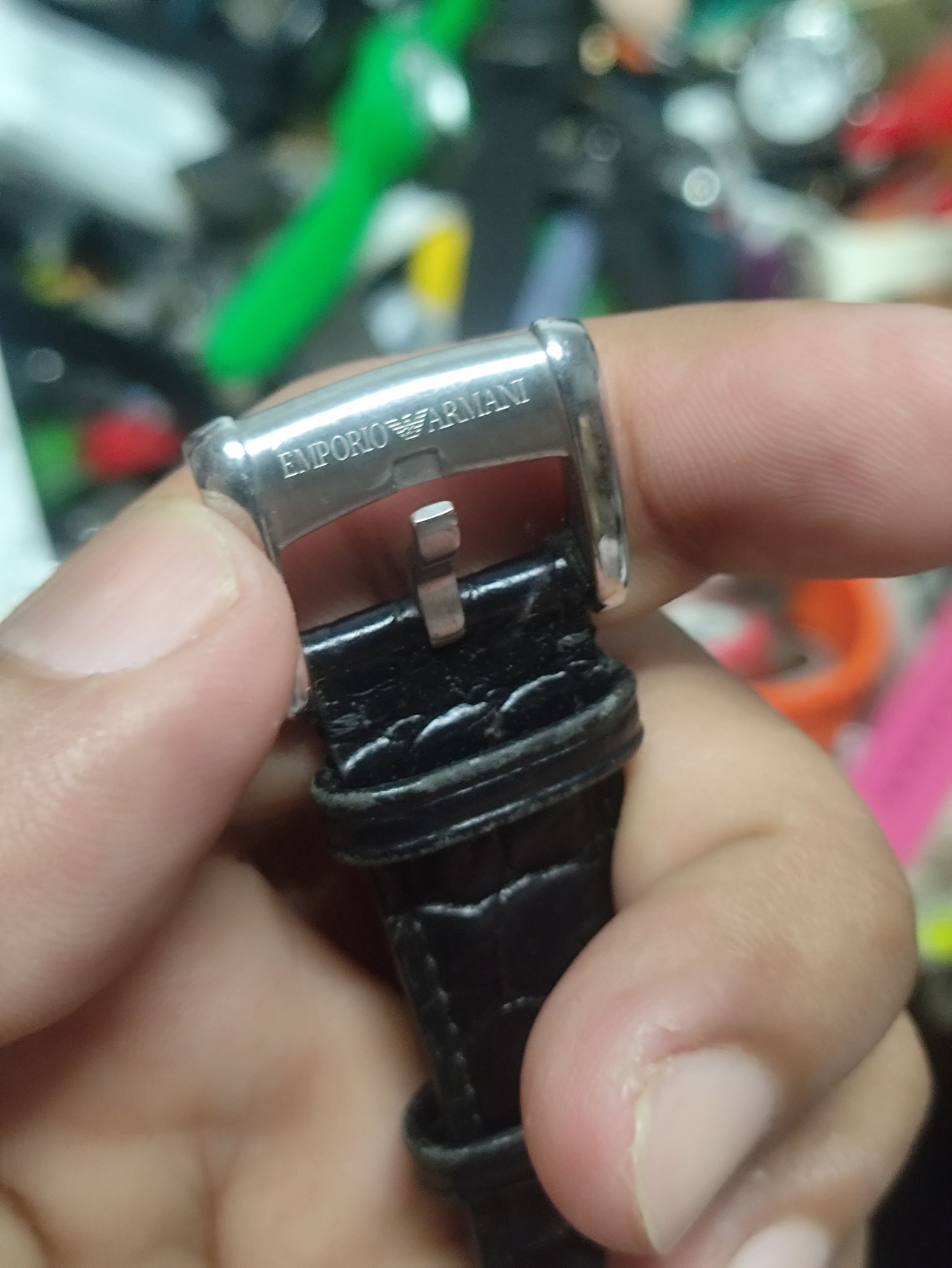 Emporio Armani × Vintage Luxury Vintage Emporio Armani WATCH AUTOMATIC ENGINE Size ONE SIZE - 10 Thumbnail