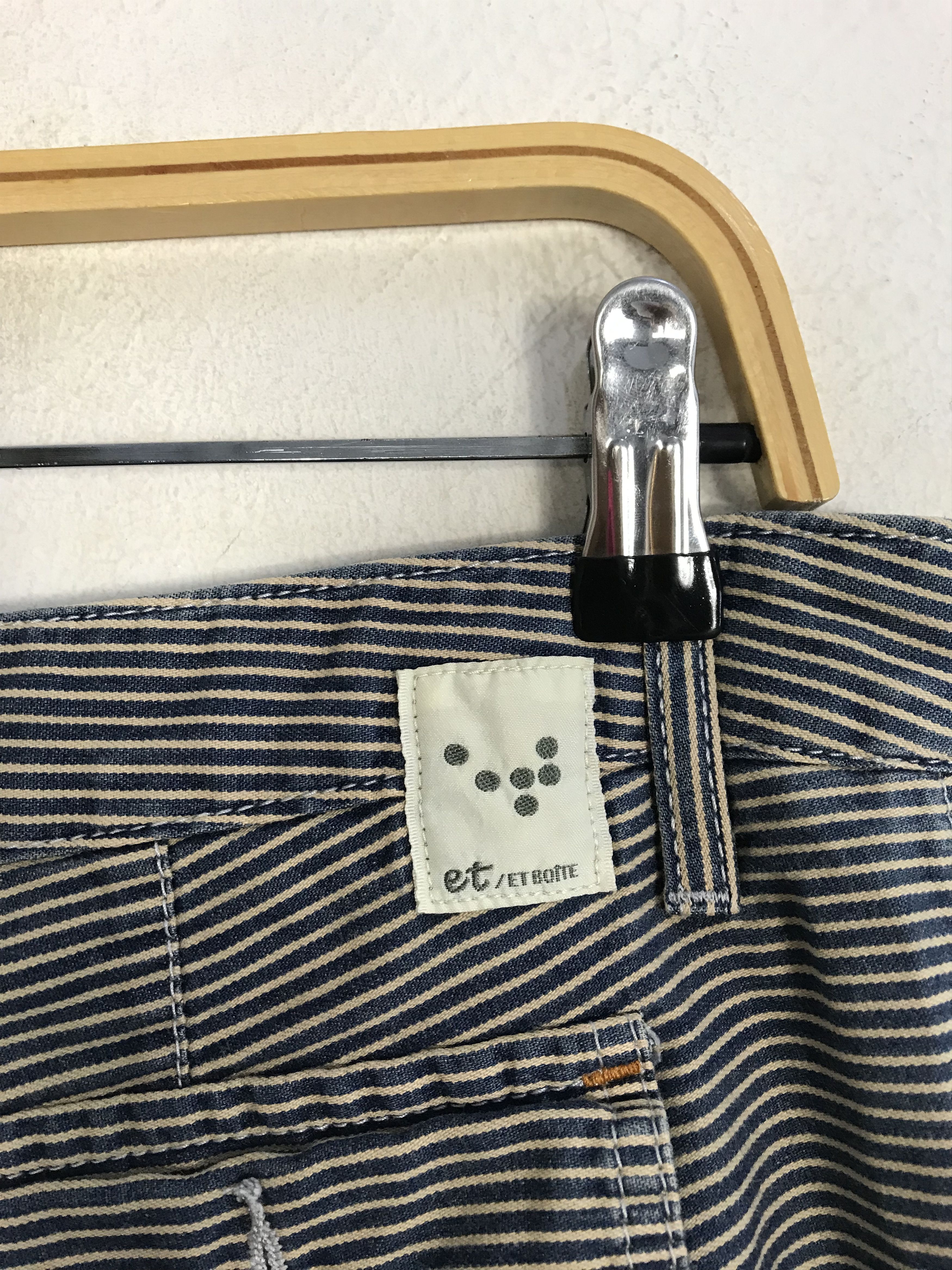 Japanese Brand Et Boite Hickory Soft Denim Jeans Pant Flap Pocket Size US 30 / EU 46 - 5 Thumbnail