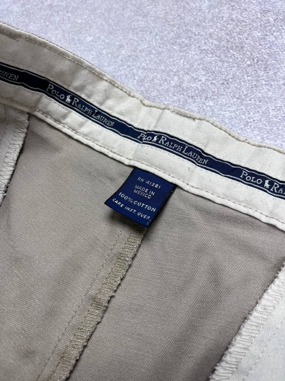 Polo Ralph Lauren × Vintage Vintage Polo Ralph Lauren Baggy Chino Pants 34x32 Size US 34 / EU 50 - 5 Thumbnail