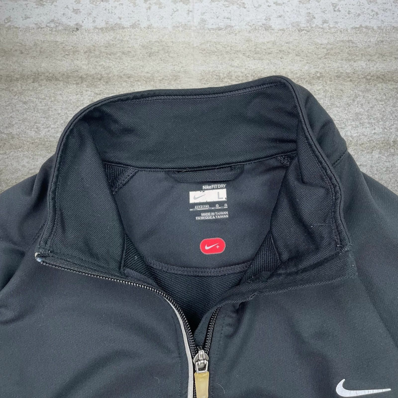Nike Vintage Y2K Nike Running Jacket Womens L Black Polyester Size L / US 10 / IT 46 - 3 Thumbnail