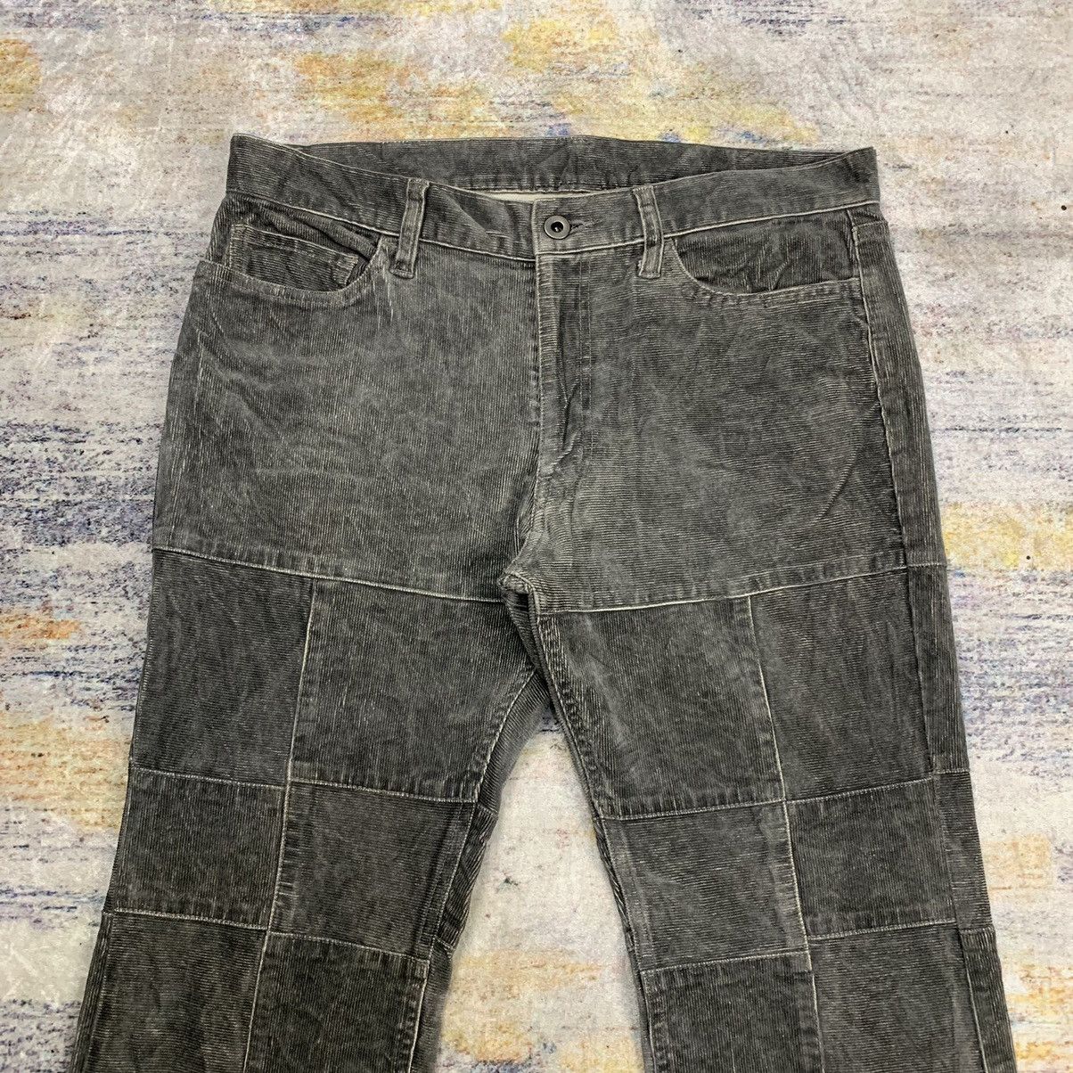 14th Addiction Vintage Edge rupert patchwork flared corduroy pants Size US 33 - 3 Thumbnail