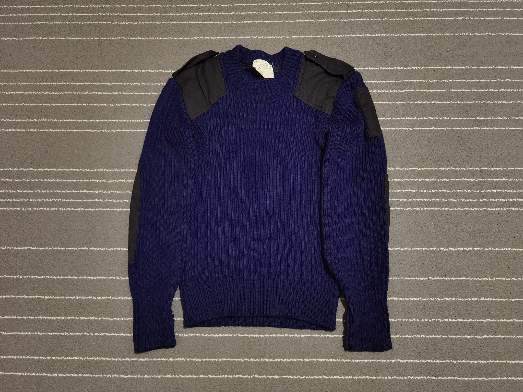 Other NAVY JERSEY PULLOVER military S 2144 Size US S / EU 44-46 / 1 - 1 Thumbnail