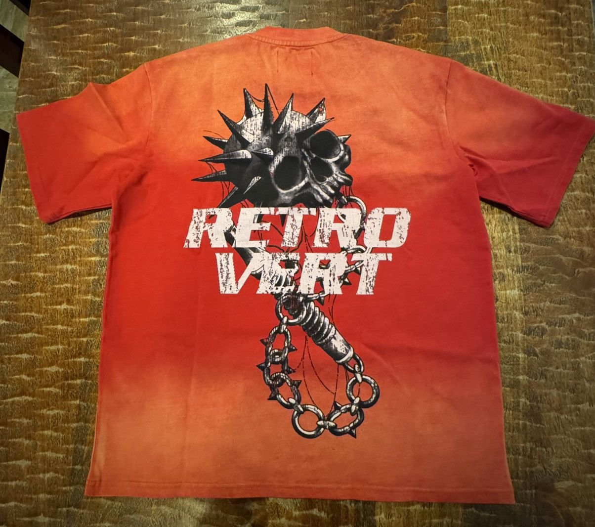 RETROVERT Retrovert Skull Weapon Tshirt Red L Size US L / EU 52-54 / 3 - 2 Thumbnail