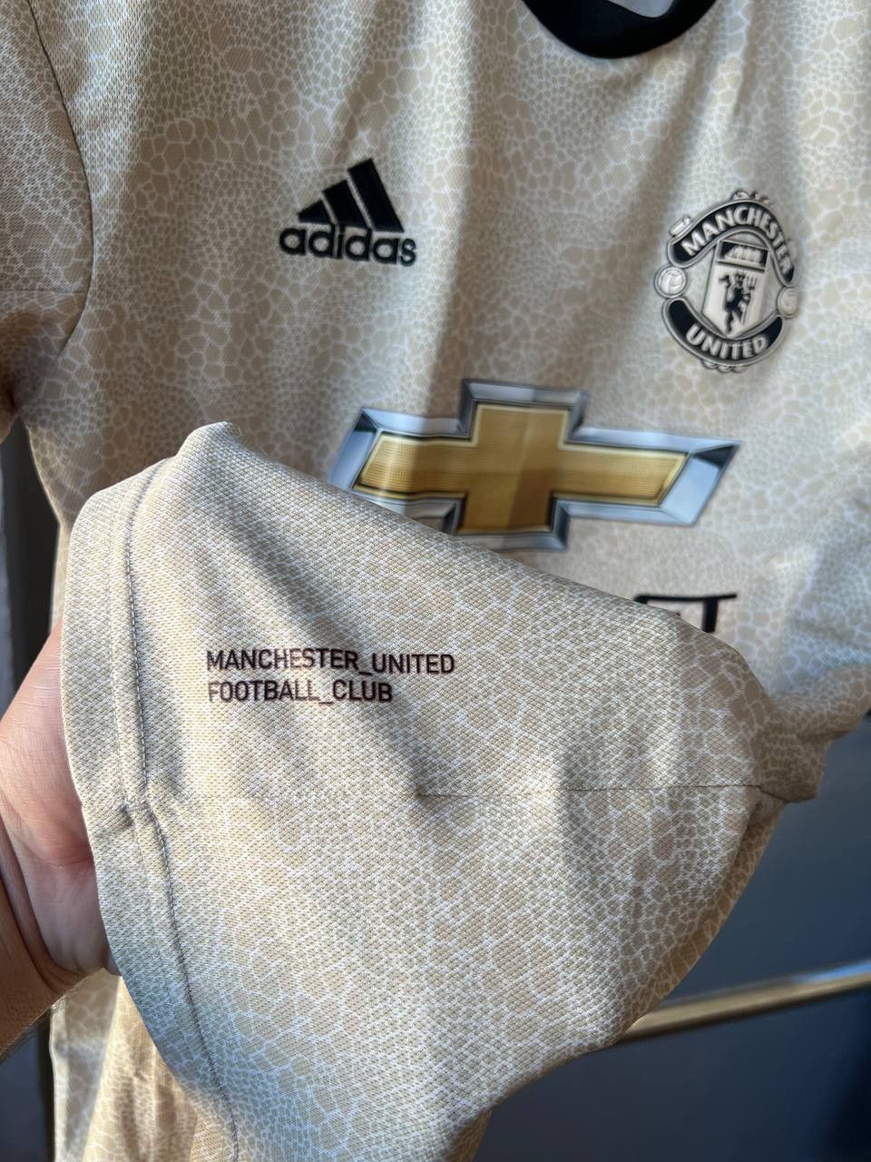 Adidas 2019/20 MANCHESTER UNITED AWAY SOCCER JERSEY FOOTBALL SHIRT Size US S / EU 44-46 / 1 - 12 Thumbnail
