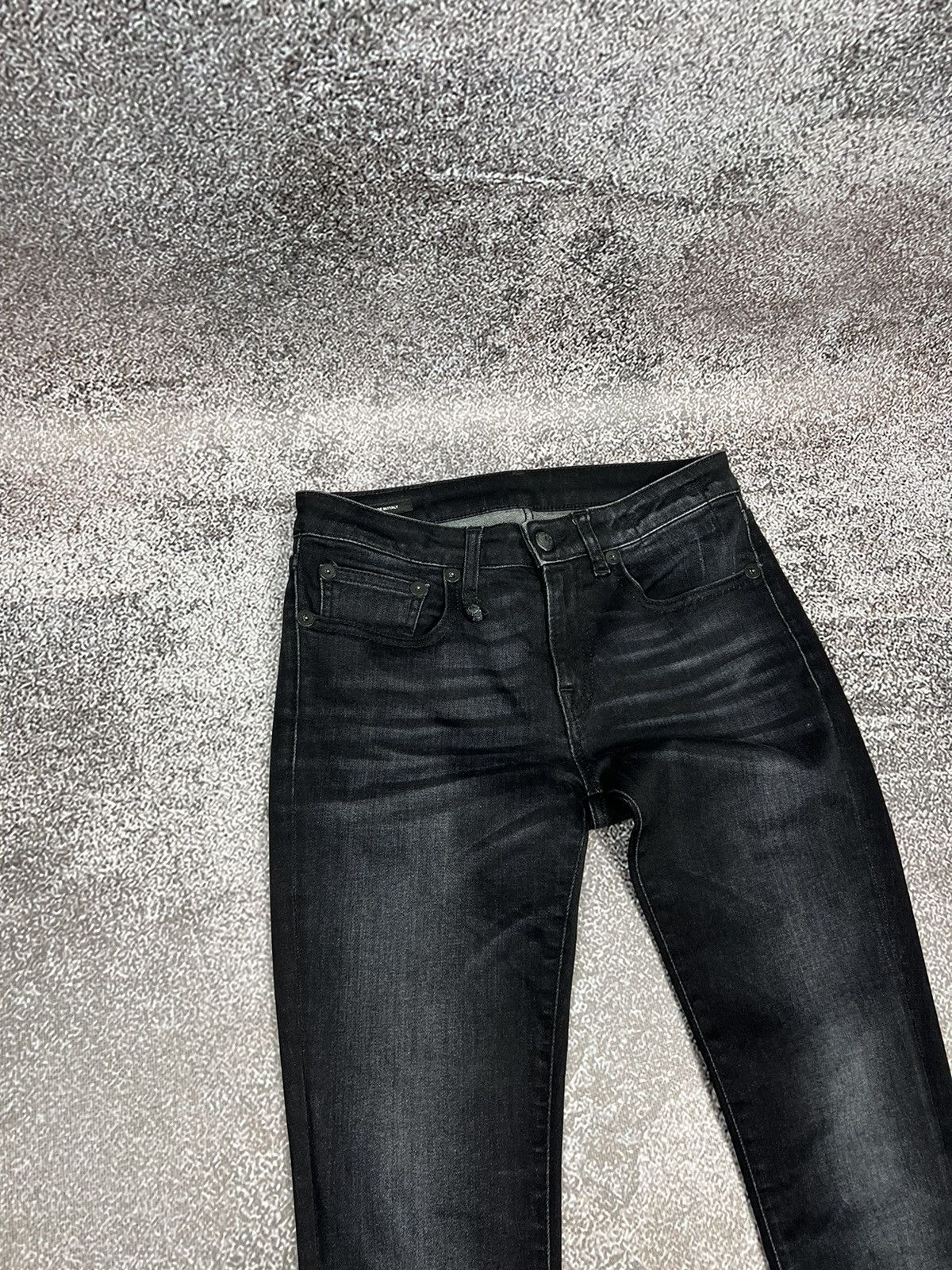 R13 R13 Kate skinny distressed denim pants dark moon Size 26" / US 2 / IT 38 - 3 Thumbnail