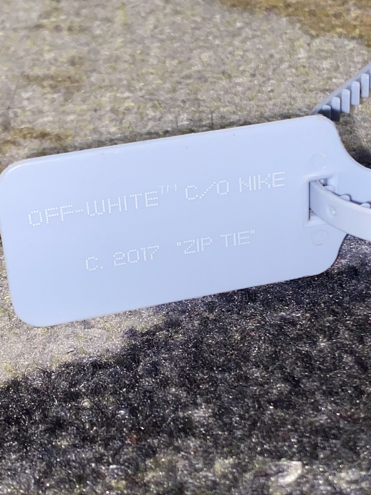 Nike × Off-White × Virgil Abloh Off White x Nike Zip Tie Light Blue ...
