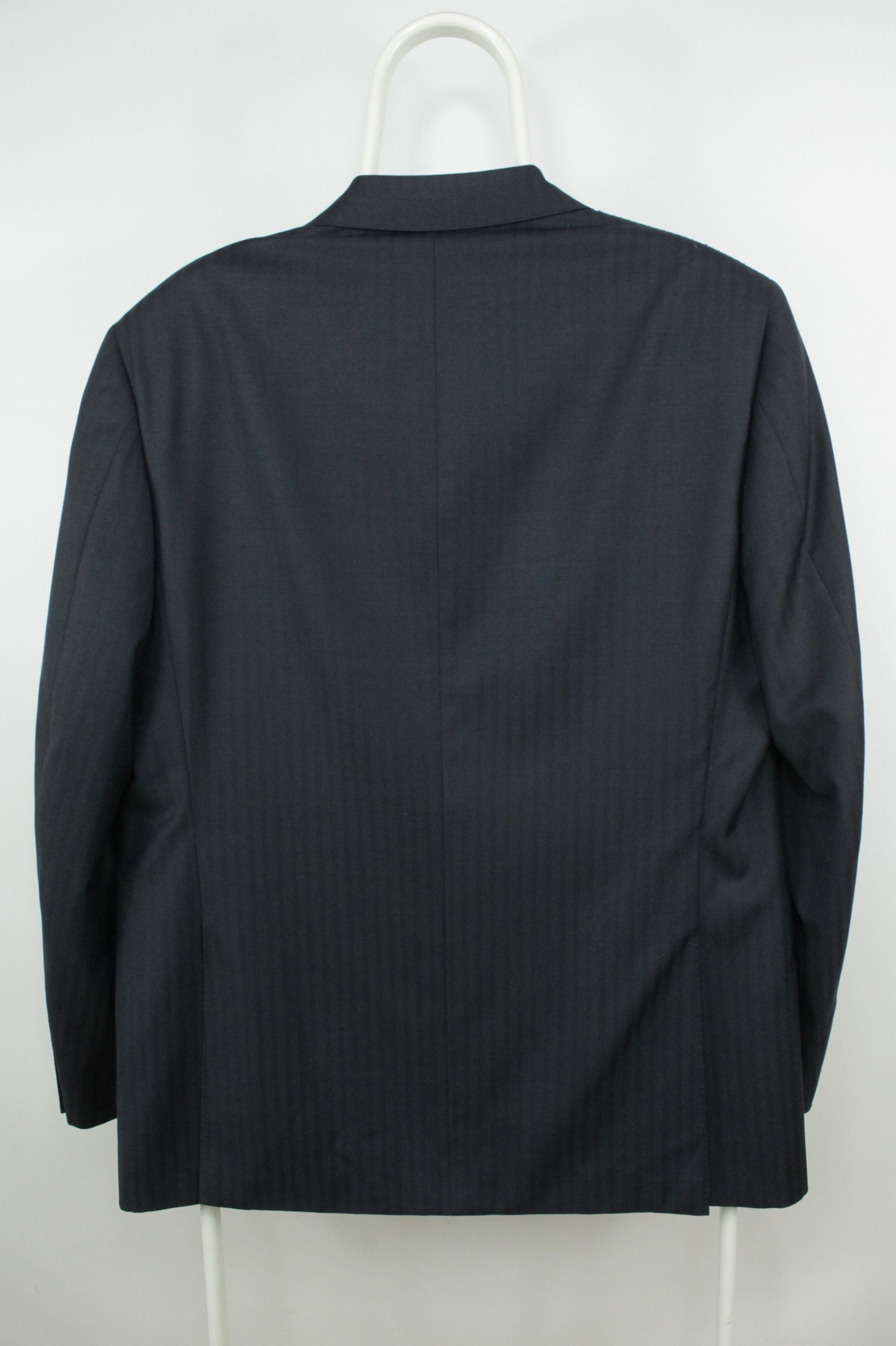 Canali Canali Travel Water Resistant Navy Wool Blazer Jacket Size US M / EU 48-50 / 2 - 6 Thumbnail