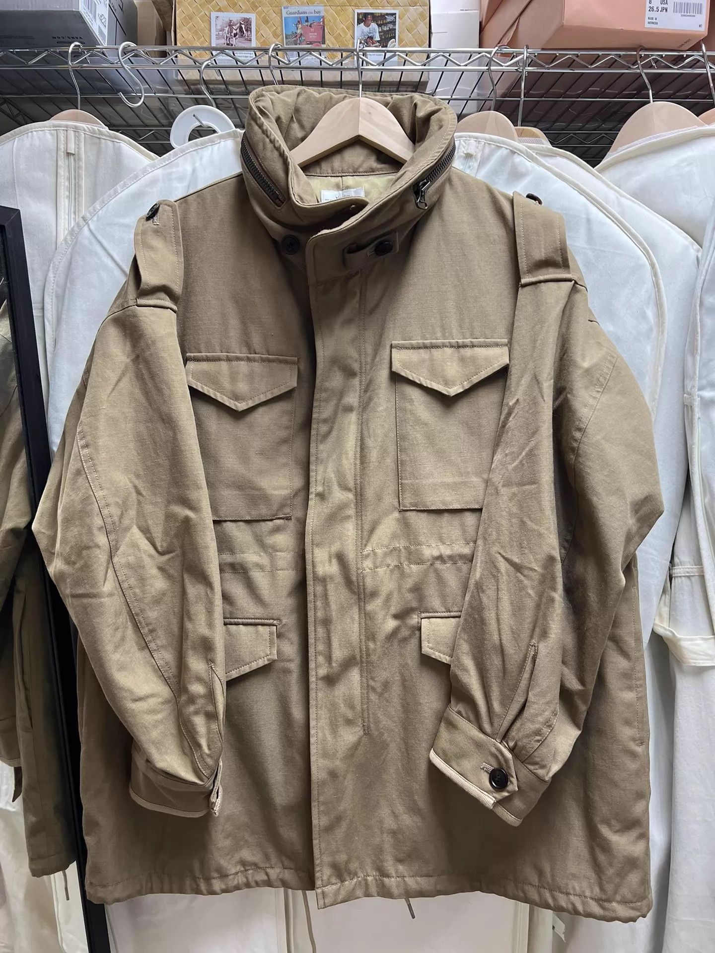 Visvim VISVIM 20SS BICKLE JKT (W/L) Wool Beige Size 1 Size US S / EU 44-46 / 1 - 1 Thumbnail
