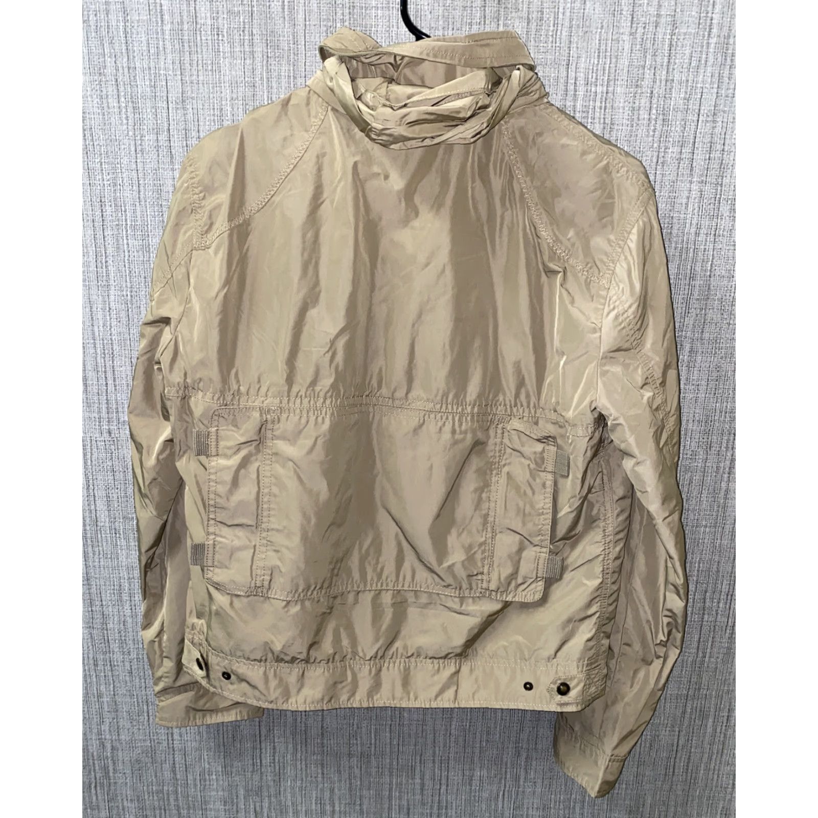 Vintage Jack And Jones Jacket Full Zip Womens Beige Nylon M Regular Size Women Size M / US 6-8 / IT 42-44 - 6 Thumbnail