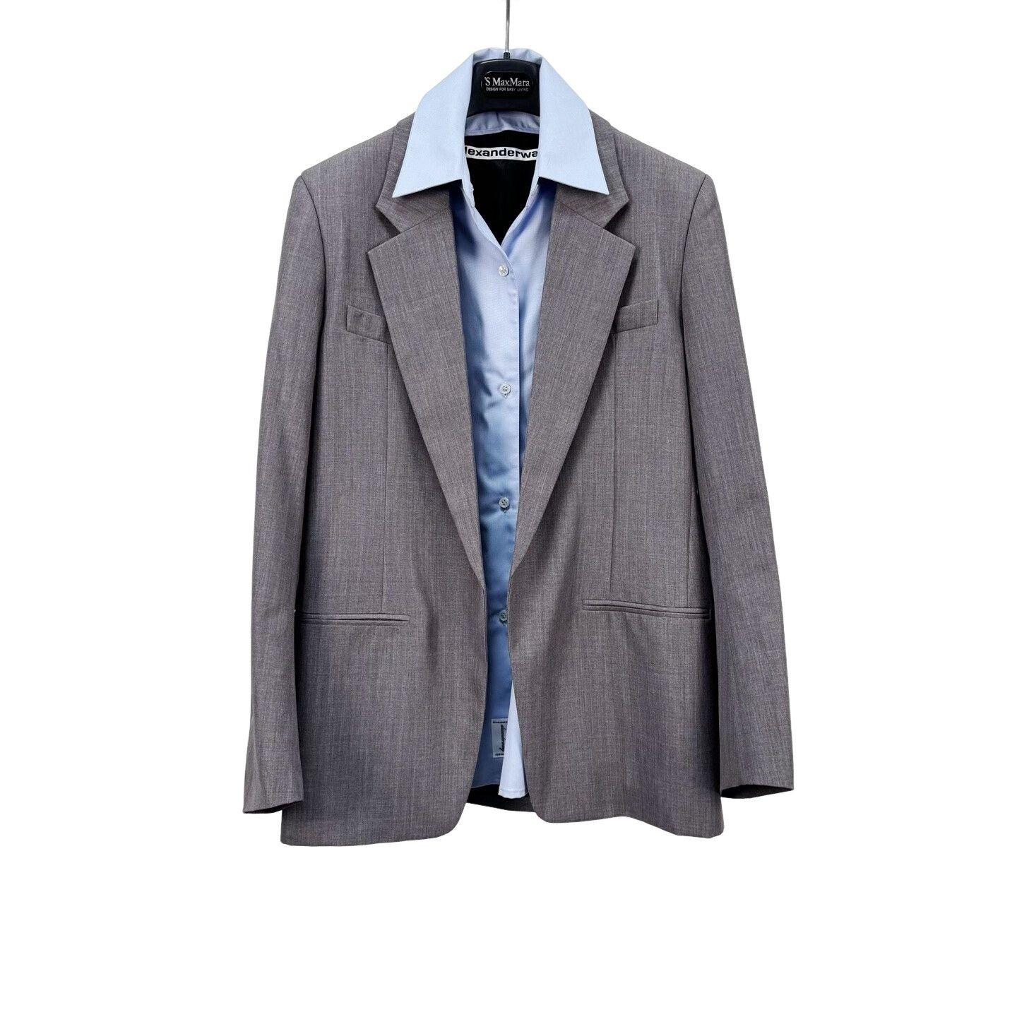 Alexander Wang Alexander Wang Faux Layered Blazer Size XS Size XS / US 0-2 / IT 36-38 - 1 Thumbnail