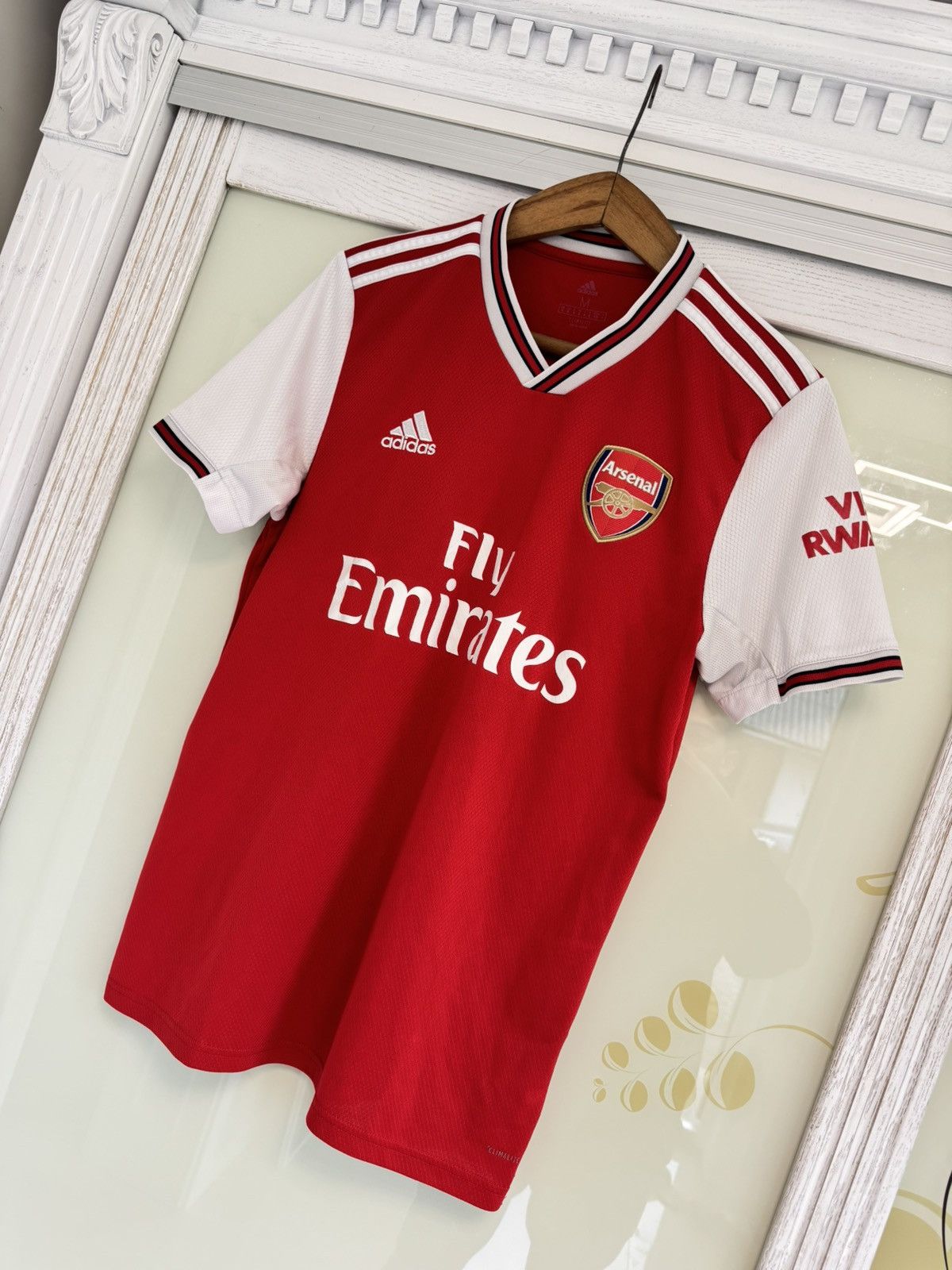 Adidas Arsenal 2019-2020 Home Soccer Jersey Football Kit Shirt Size US M / EU 48-50 / 2 - 3 Thumbnail