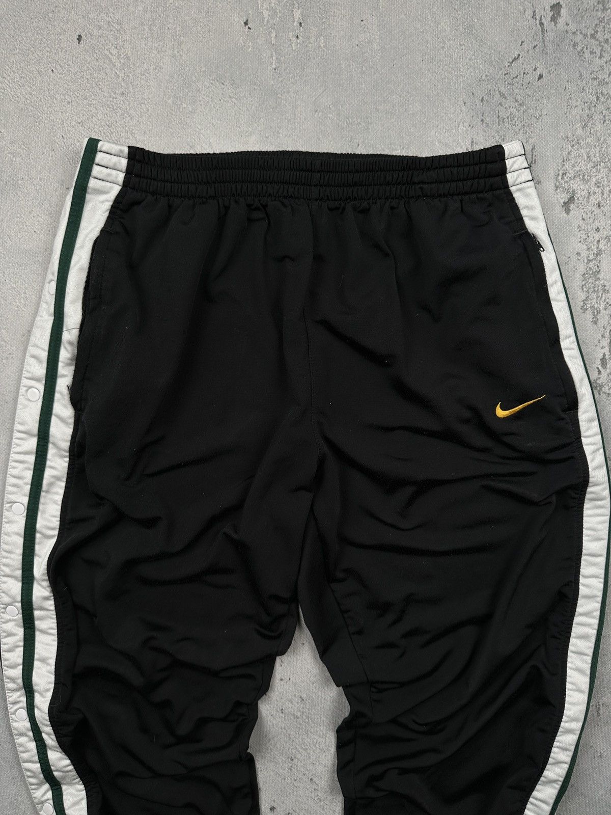 Nike Vintage Nike 00s Y2K Black White Track Suit Hoodie Pants Set Size US 34 / EU 50 - 15 Thumbnail