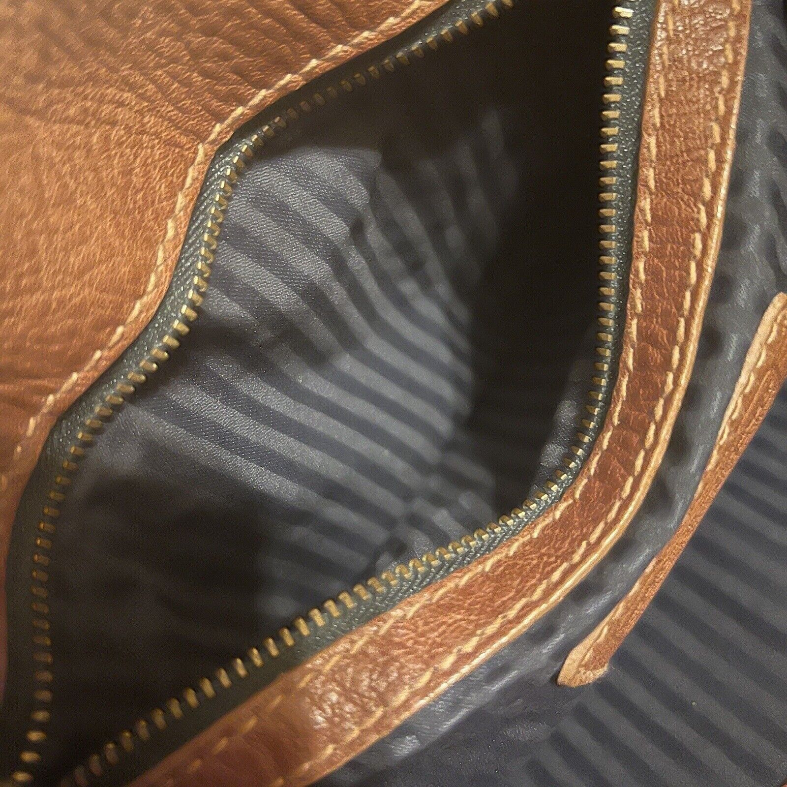 Coach VINTAGE 80’s Coach Sonoma Pebbled Leather Brown Backpack No: Size ONE SIZE - 14 Thumbnail