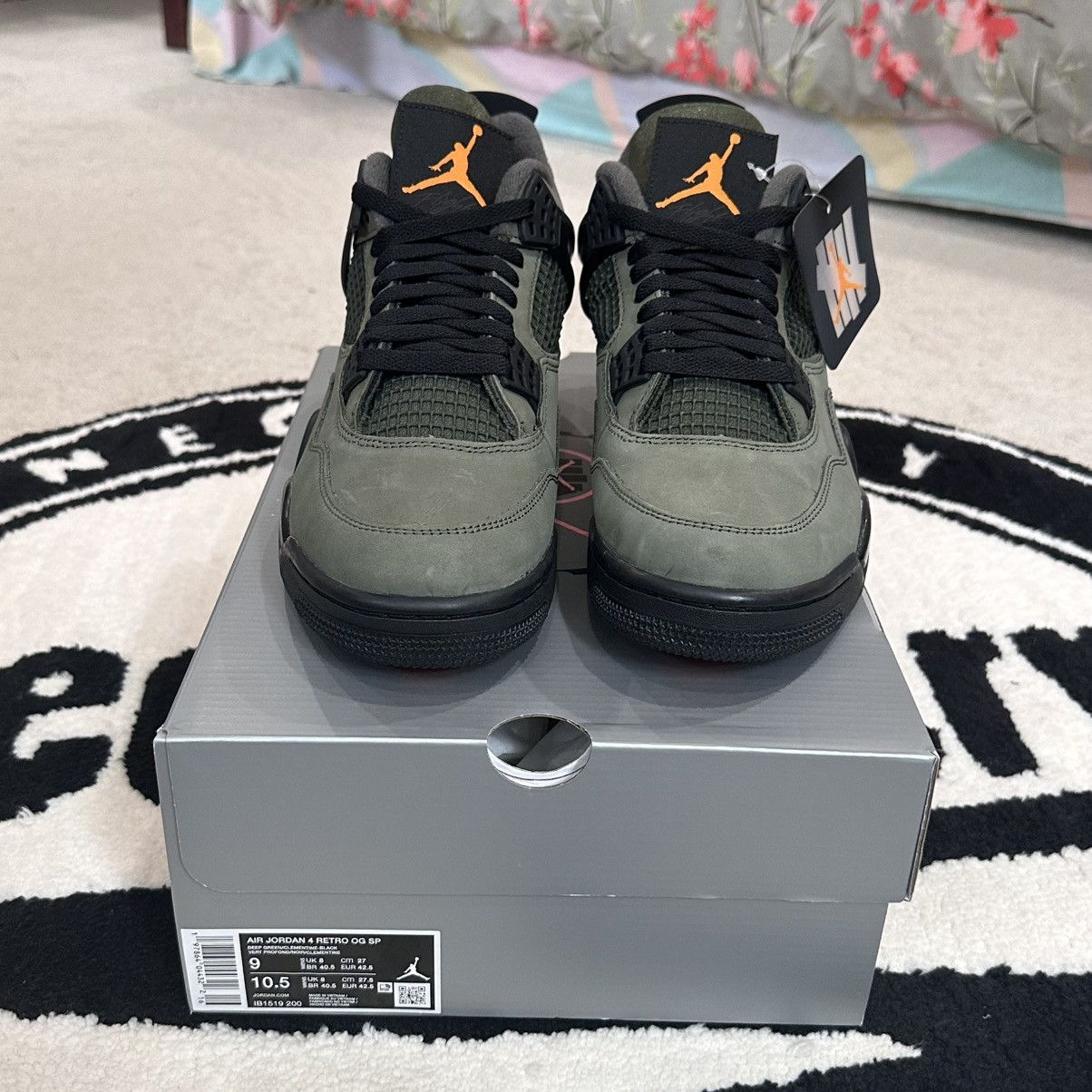 Jordan Brand × Undefeated Air Jordan 4 Undefeated Retro SP (2025) Size US 9 / EU 42 - 5 Thumbnail