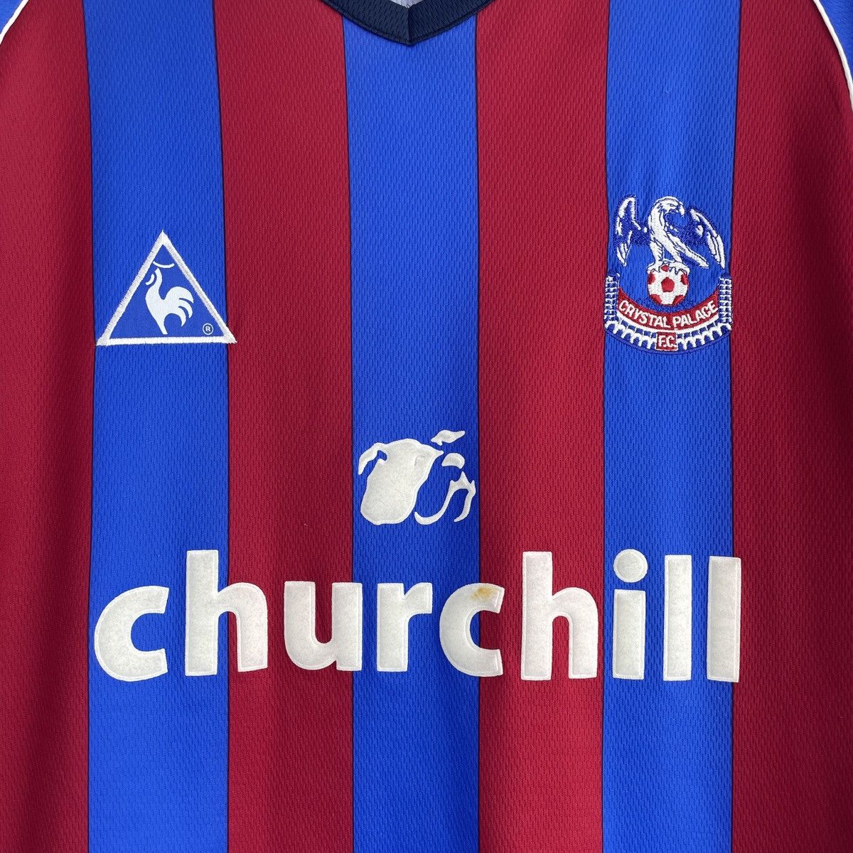Le Coq Sportif Vintage Crystal Palace Home Jersey Men’s Shirt 2002/2003 Size US L / EU 52-54 / 3 - 2 Thumbnail