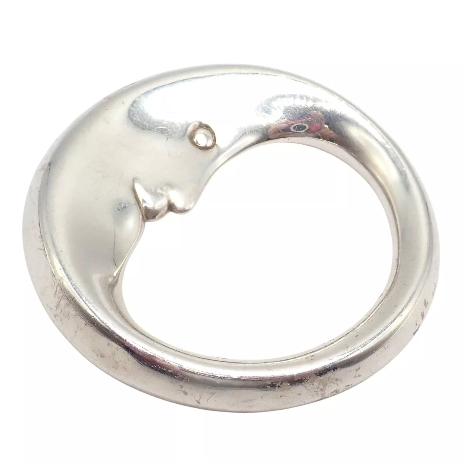 Tiffany & Co. Tiffany & Co Sterling Silver Man In The Moon Baby Rattle Size ONE SIZE - 1 Thumbnail