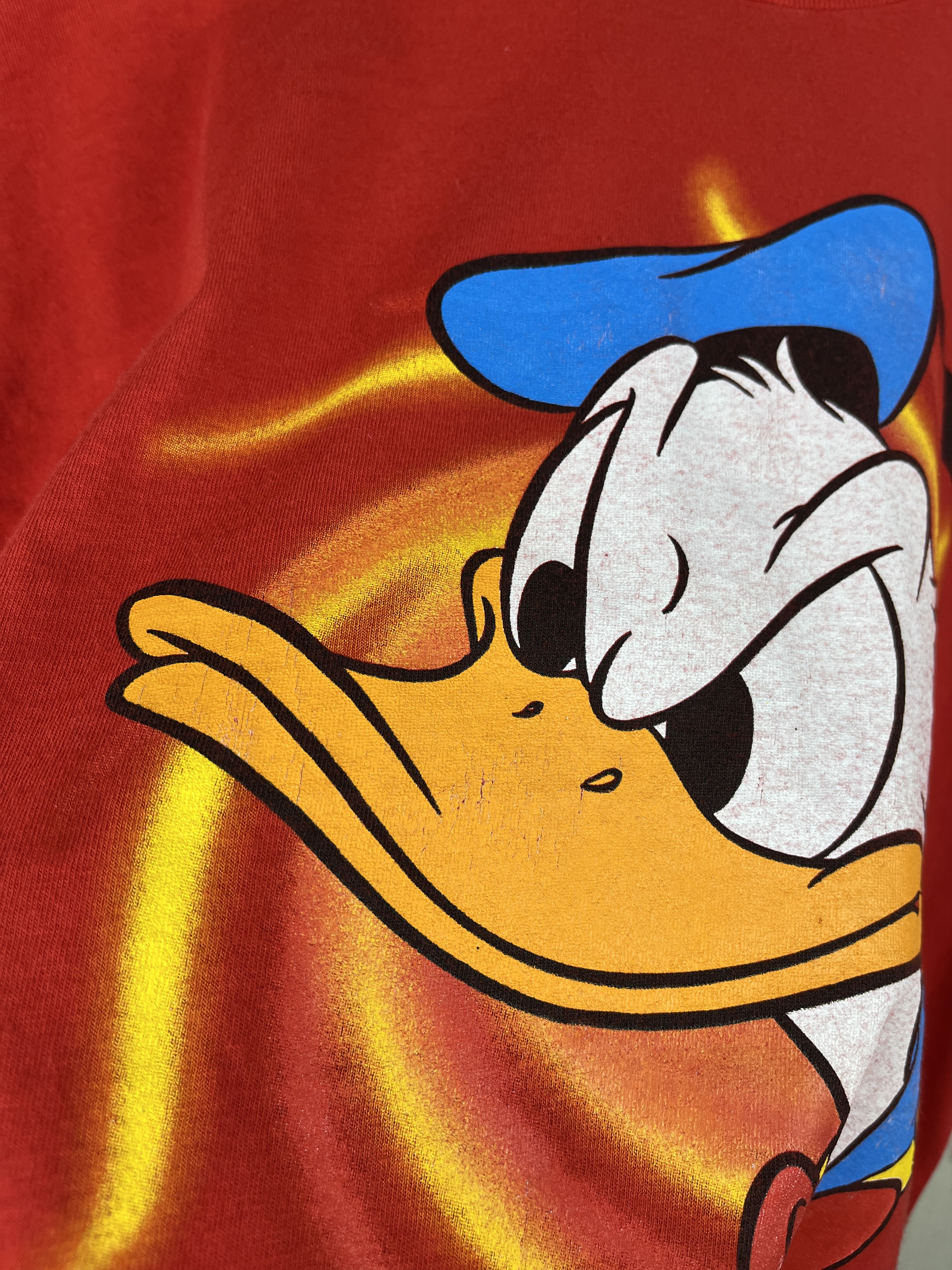 Cartoon Network 90's Donald Duck Walt Disney Comics Single Stitch T-shirt Size US M / EU 48-50 / 2 - 9 Thumbnail