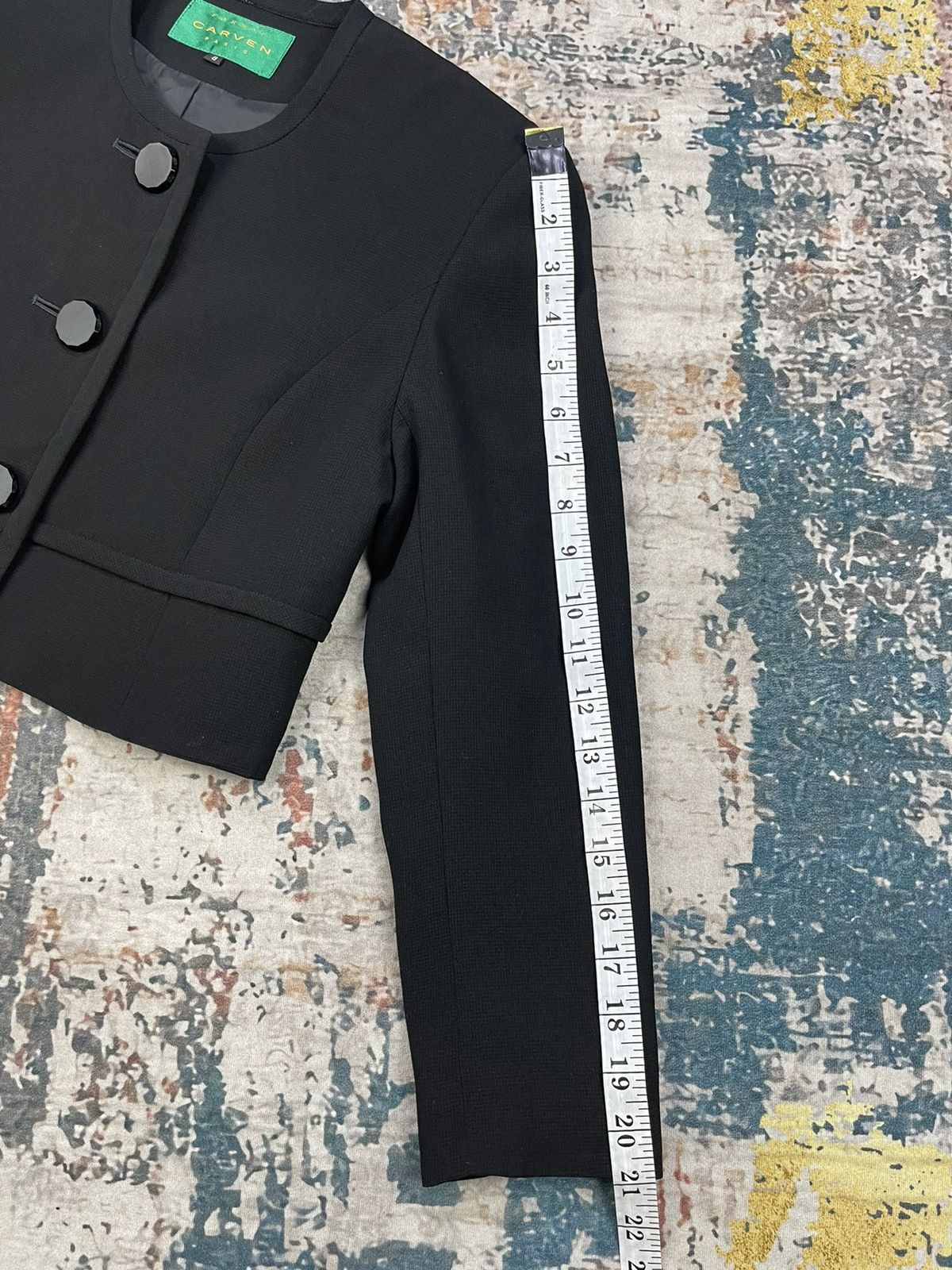 Carven Carven Paris Crop Top Long Sleeve Short Jacket Size M / US 6-8 / IT 42-44 - 11 Thumbnail